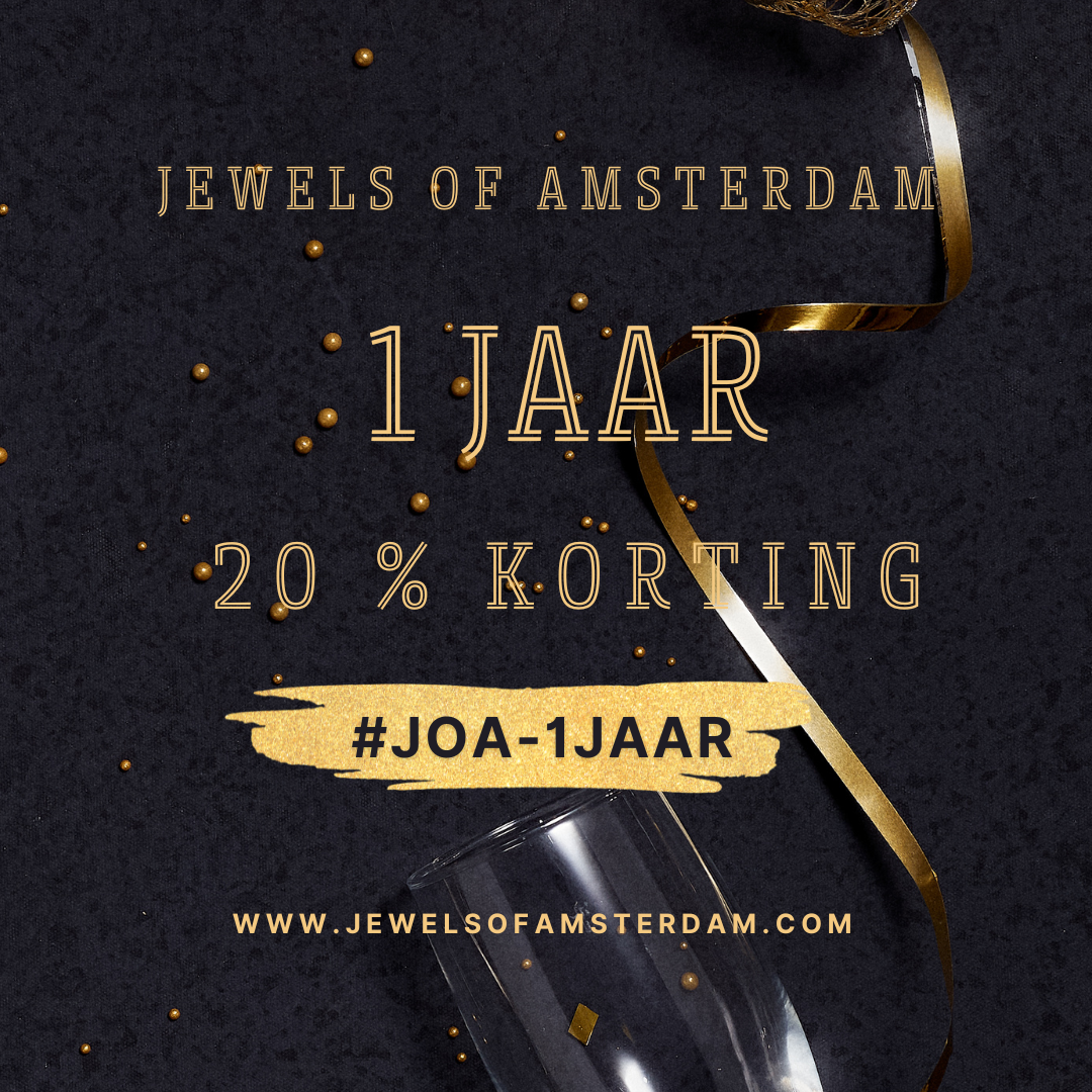 Jewels of Amsterdam viert 1 jaar!
