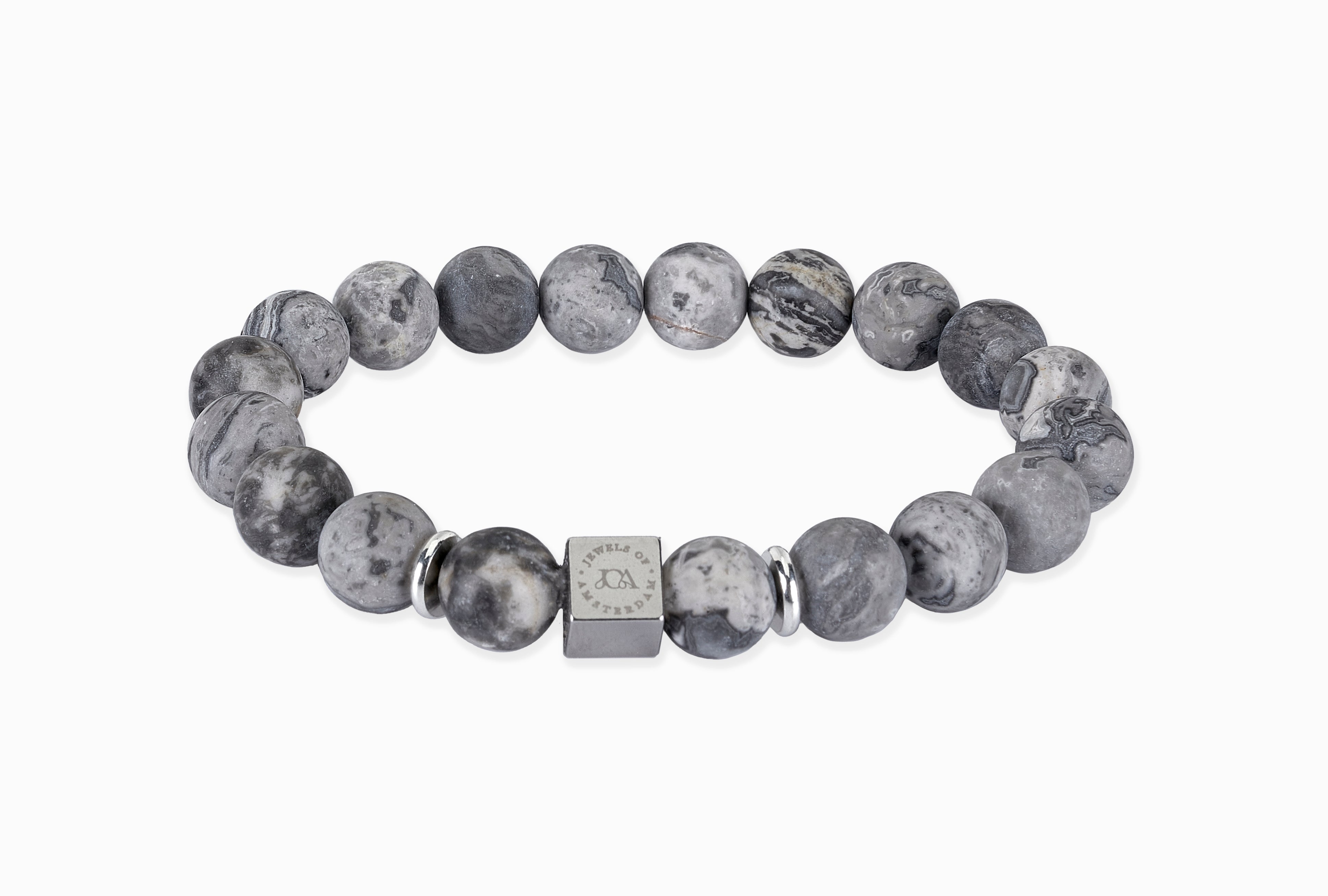 Map Jaspis armband - 10mm