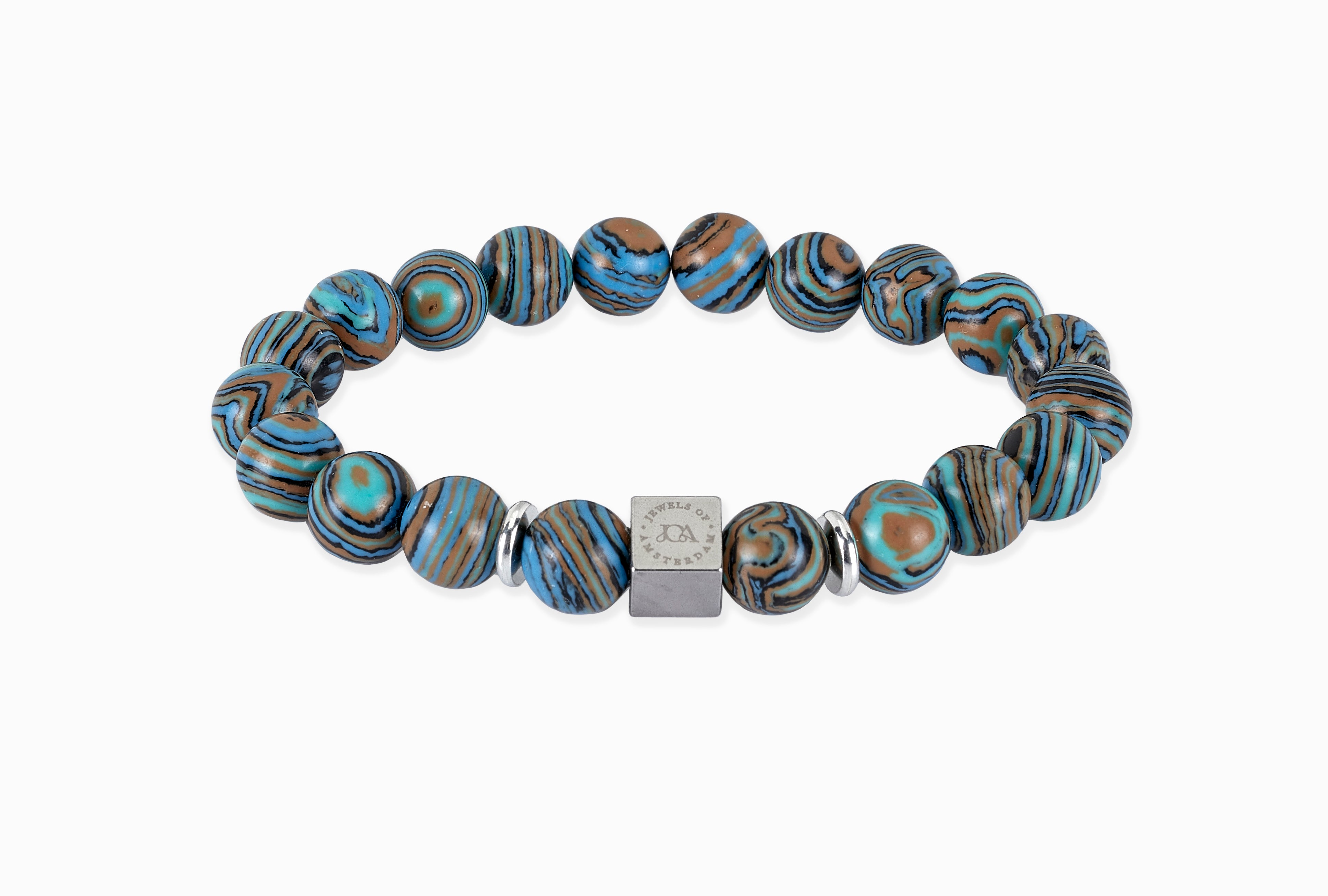Map Jaspis armband - 10mm