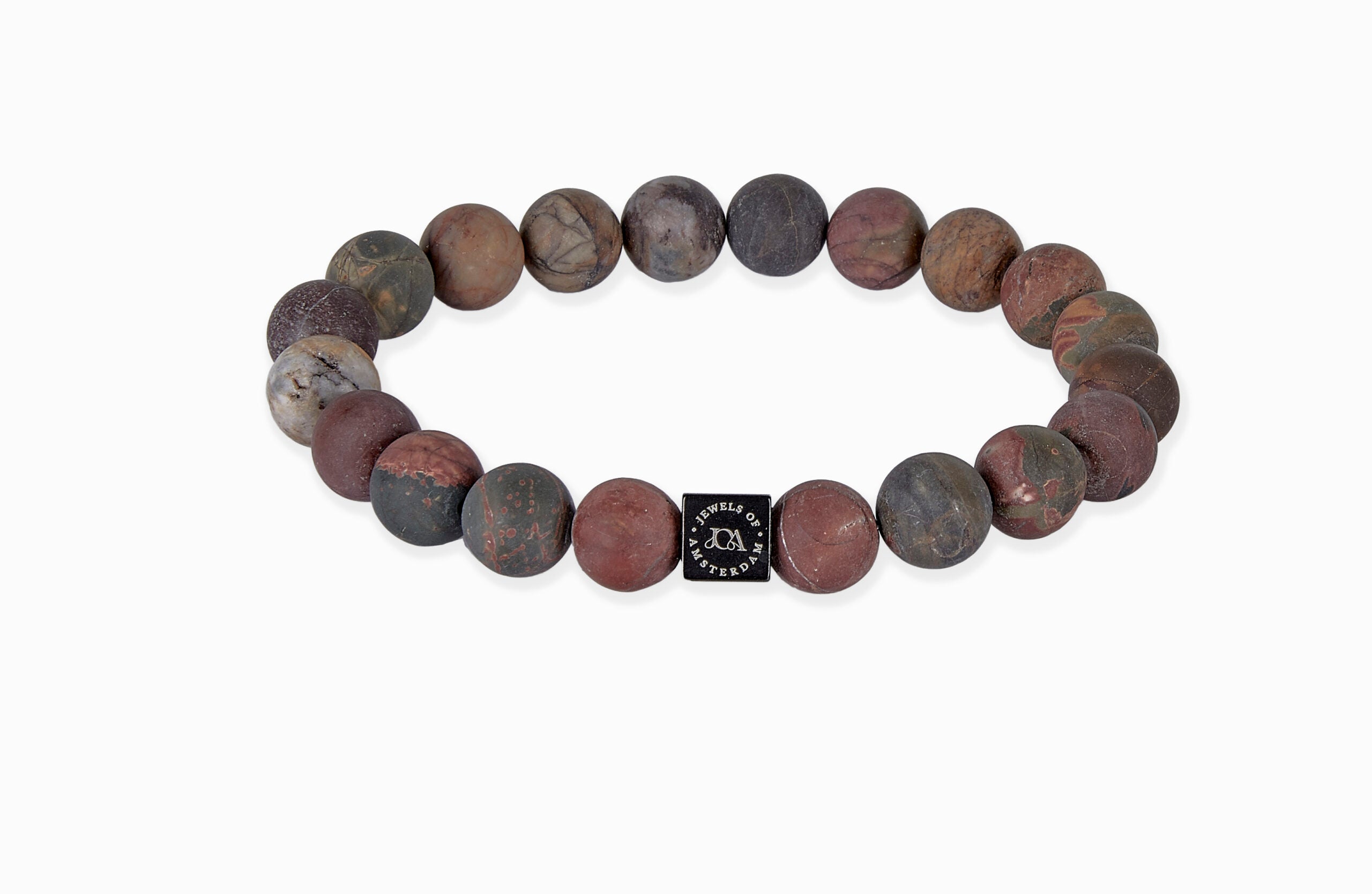 Black Label Armband - Blue Stripe Malachiet