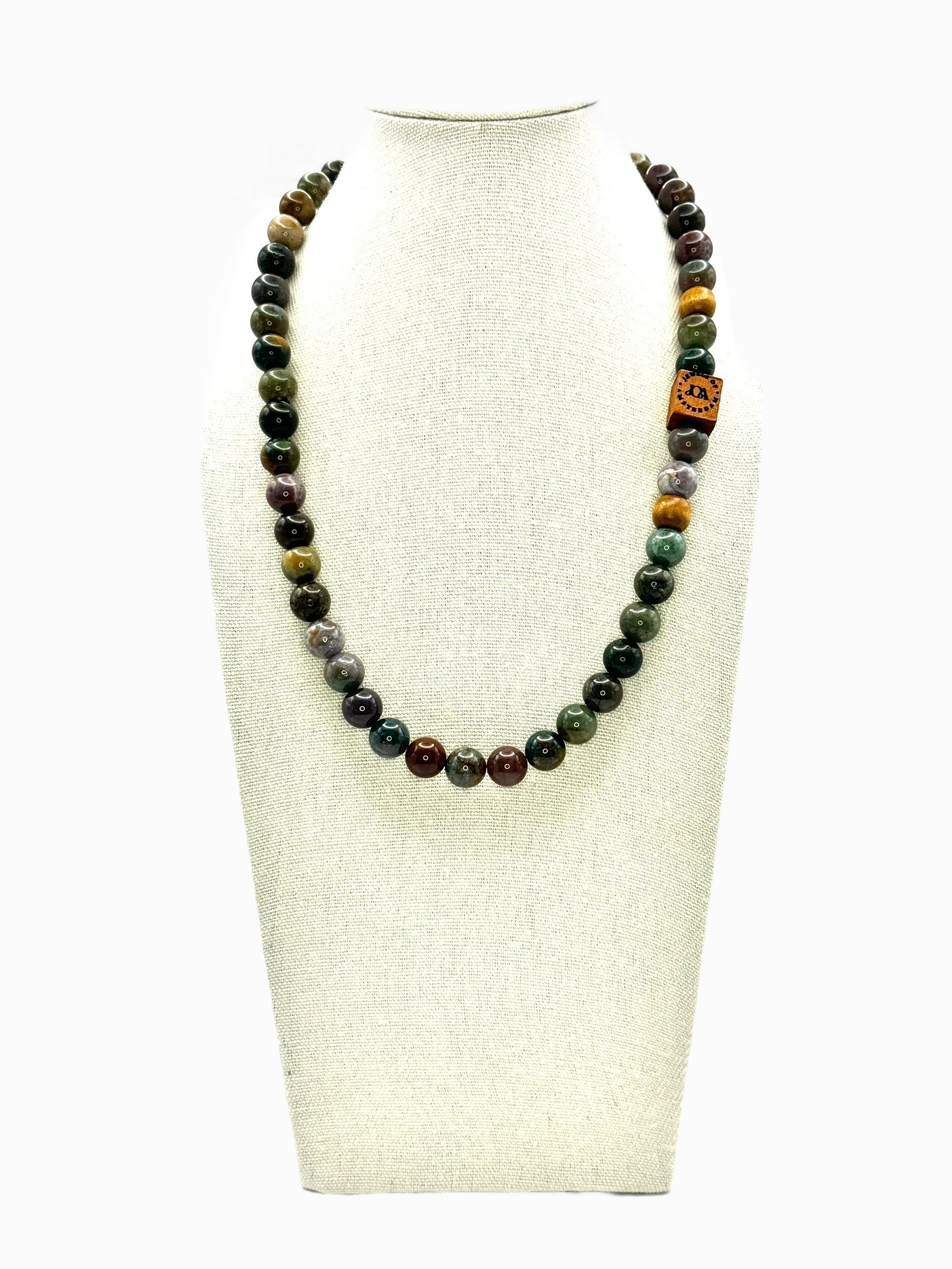 Picasso Jaspis ketting - 10mm