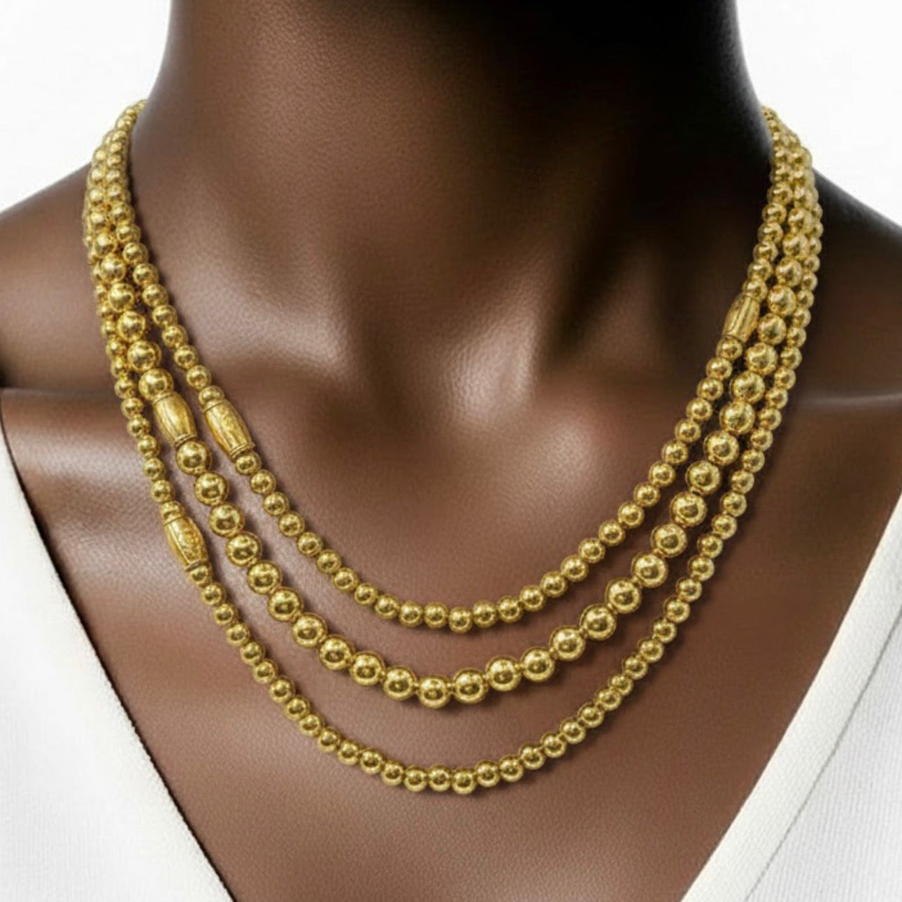 Core necklace - Gold 6mm