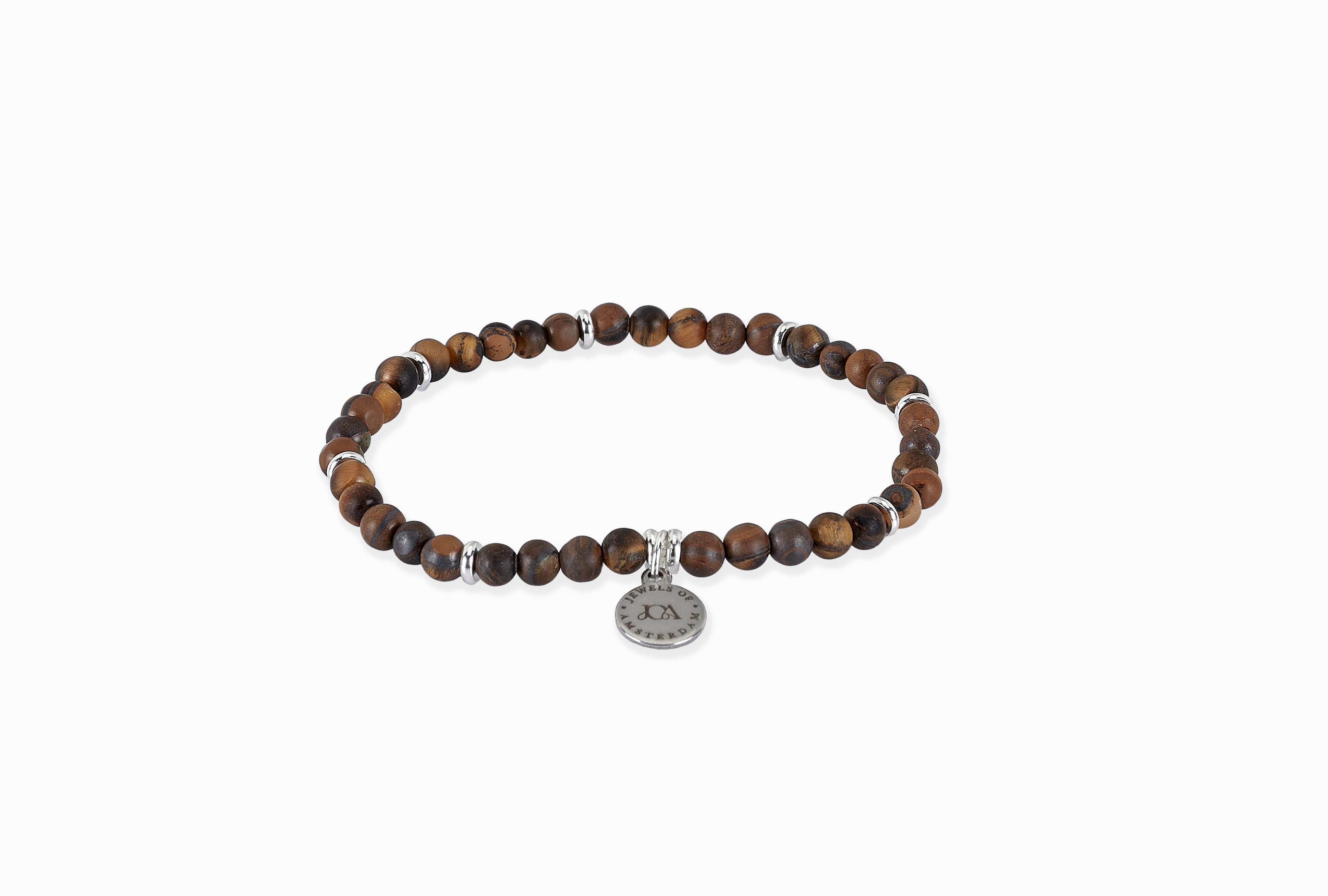 Lavasteen armband - 4mm