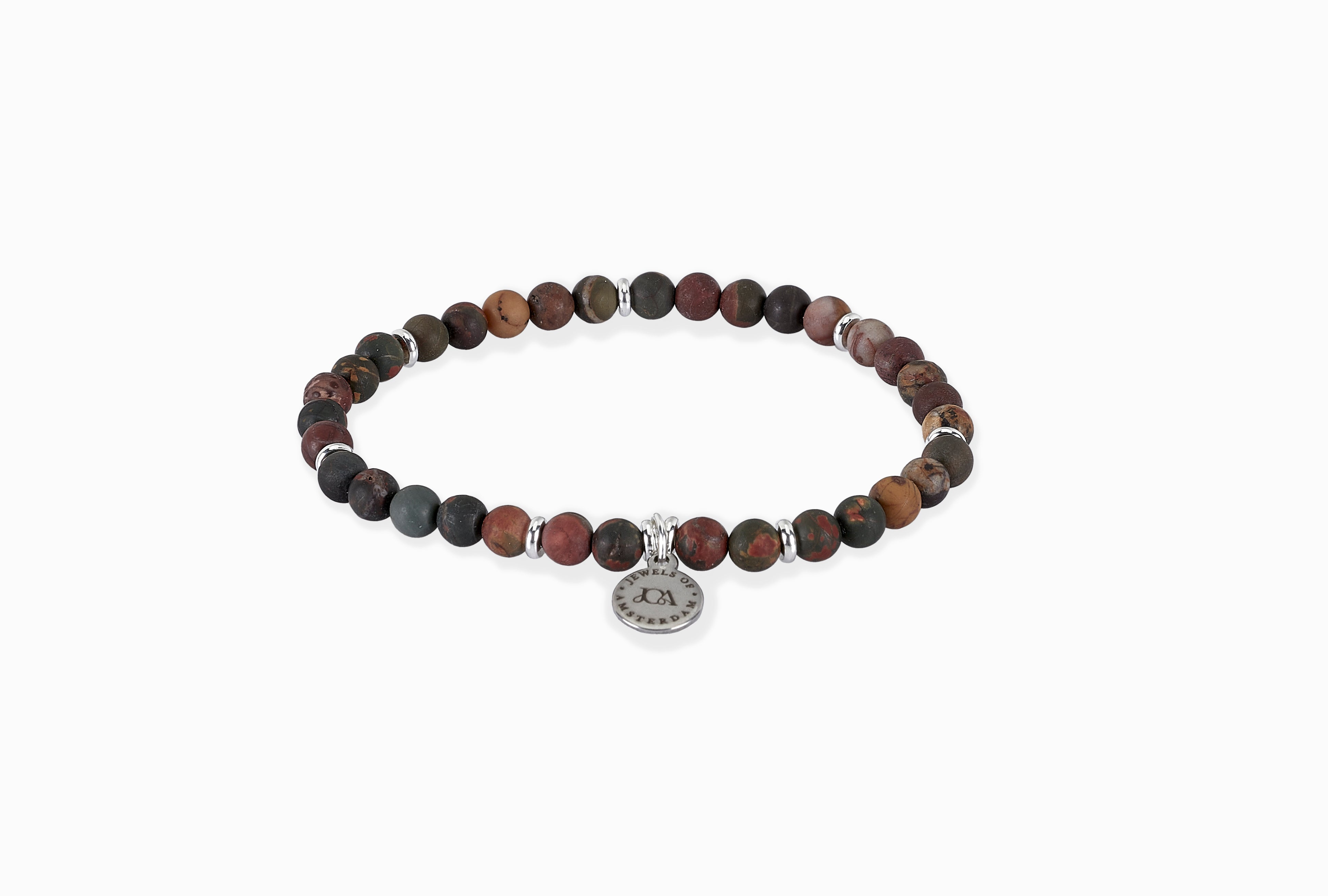 Lavasteen armband - 4mm