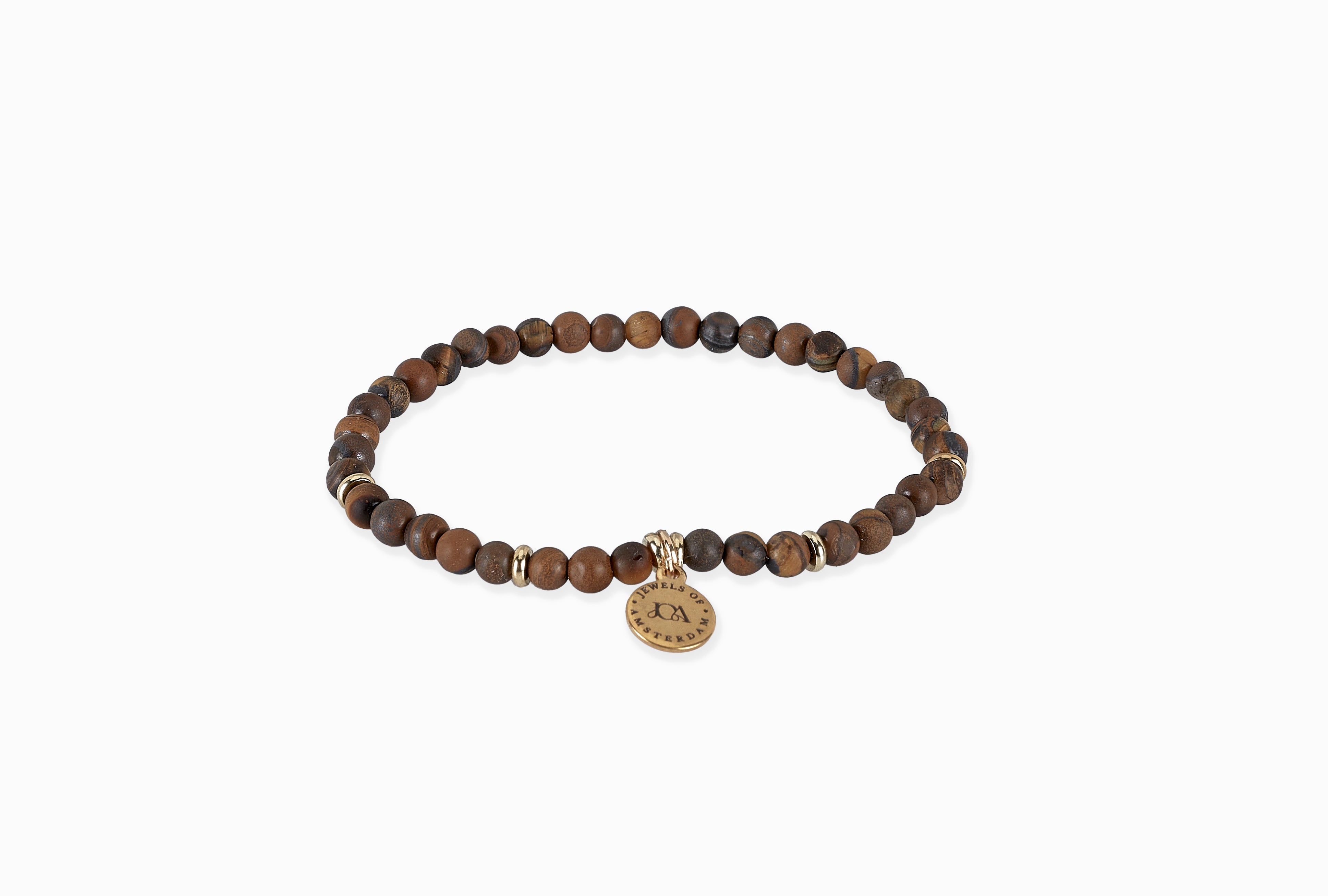 Lavasteen armband - 4mm