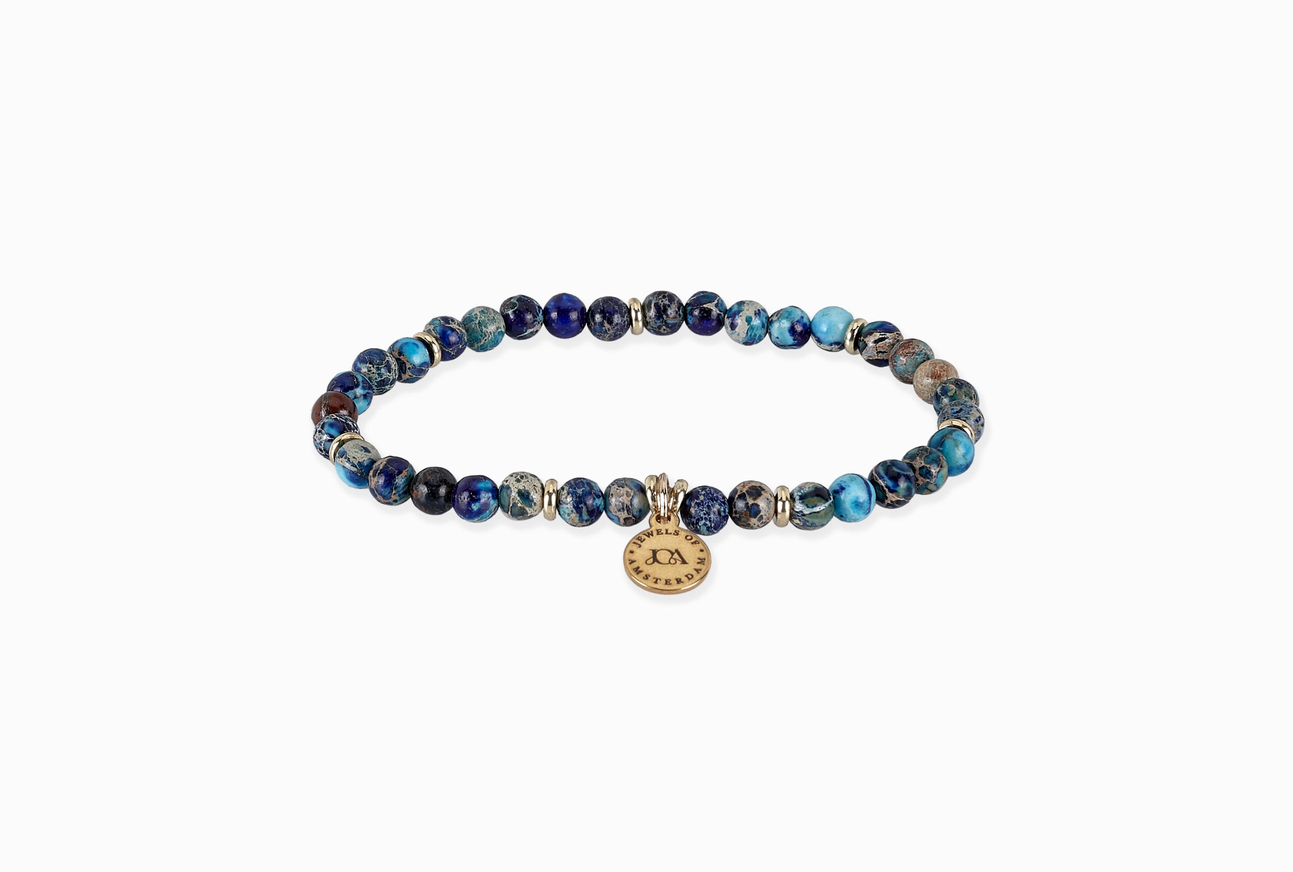 Lavasteen armband - 4mm
