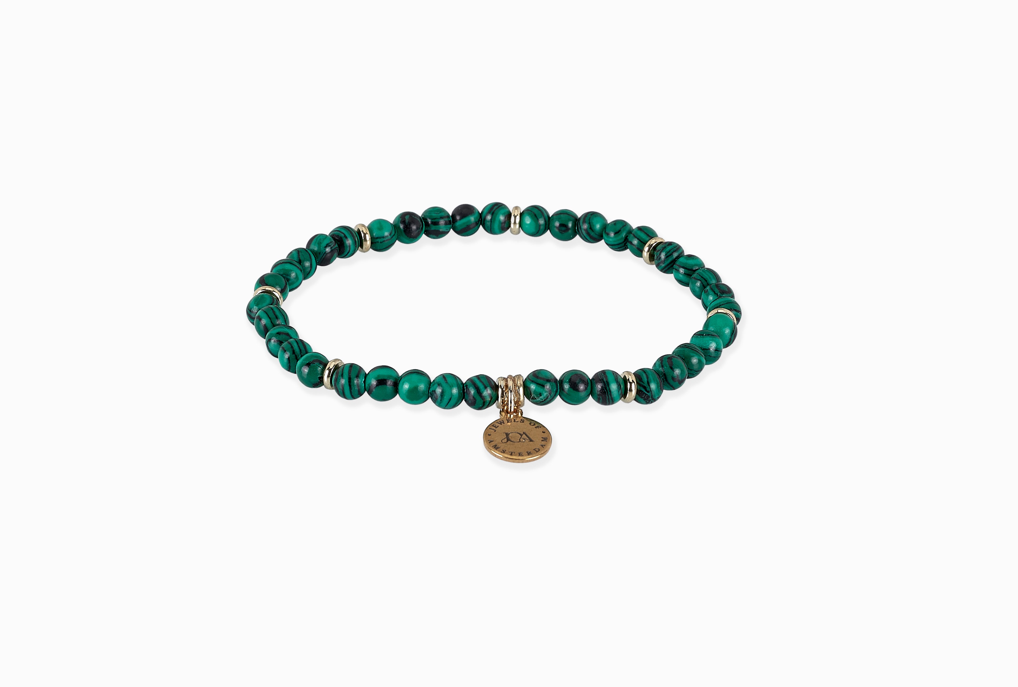 Lavasteen armband - 4mm