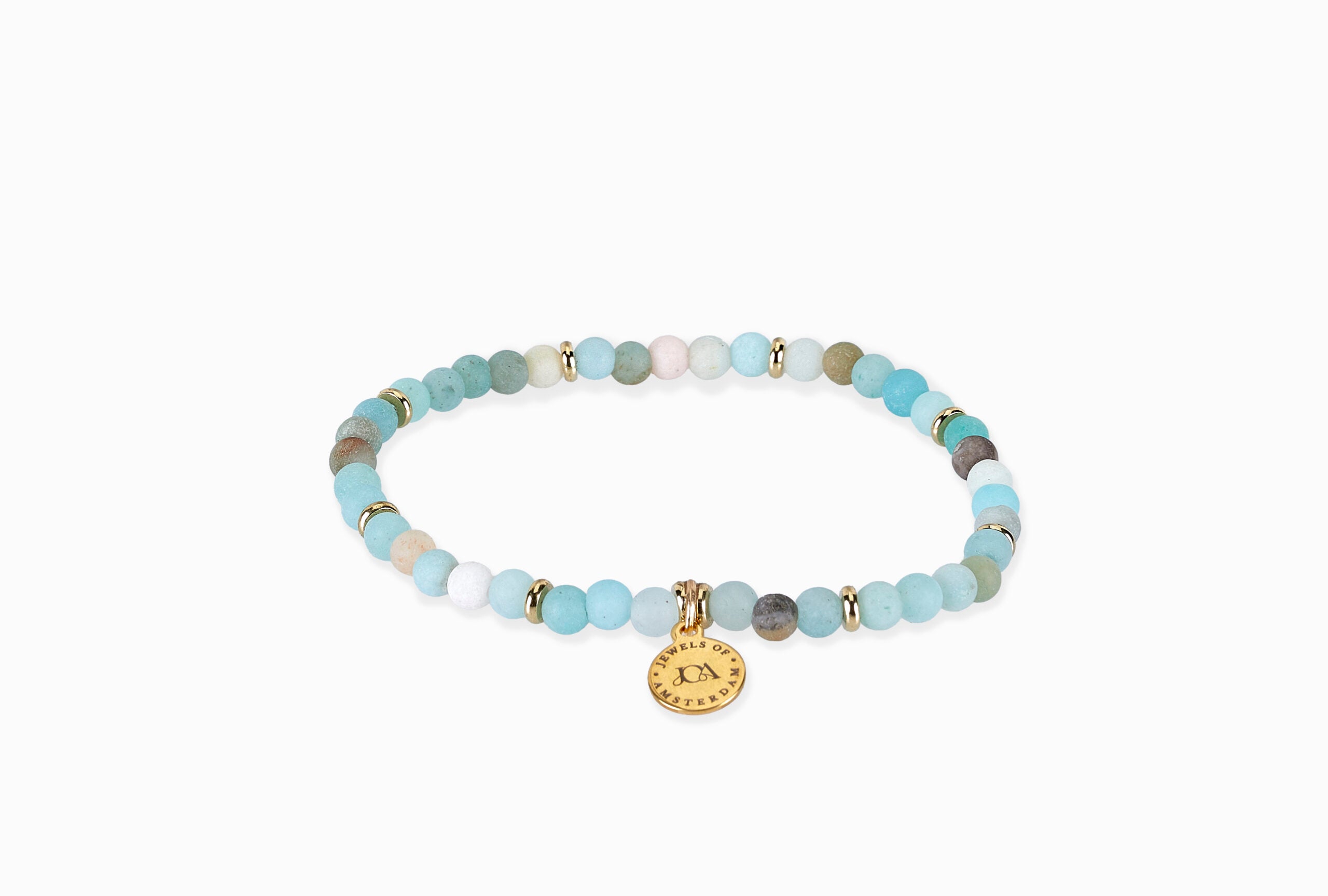 subtiel dames amazoniet edelsteen armband