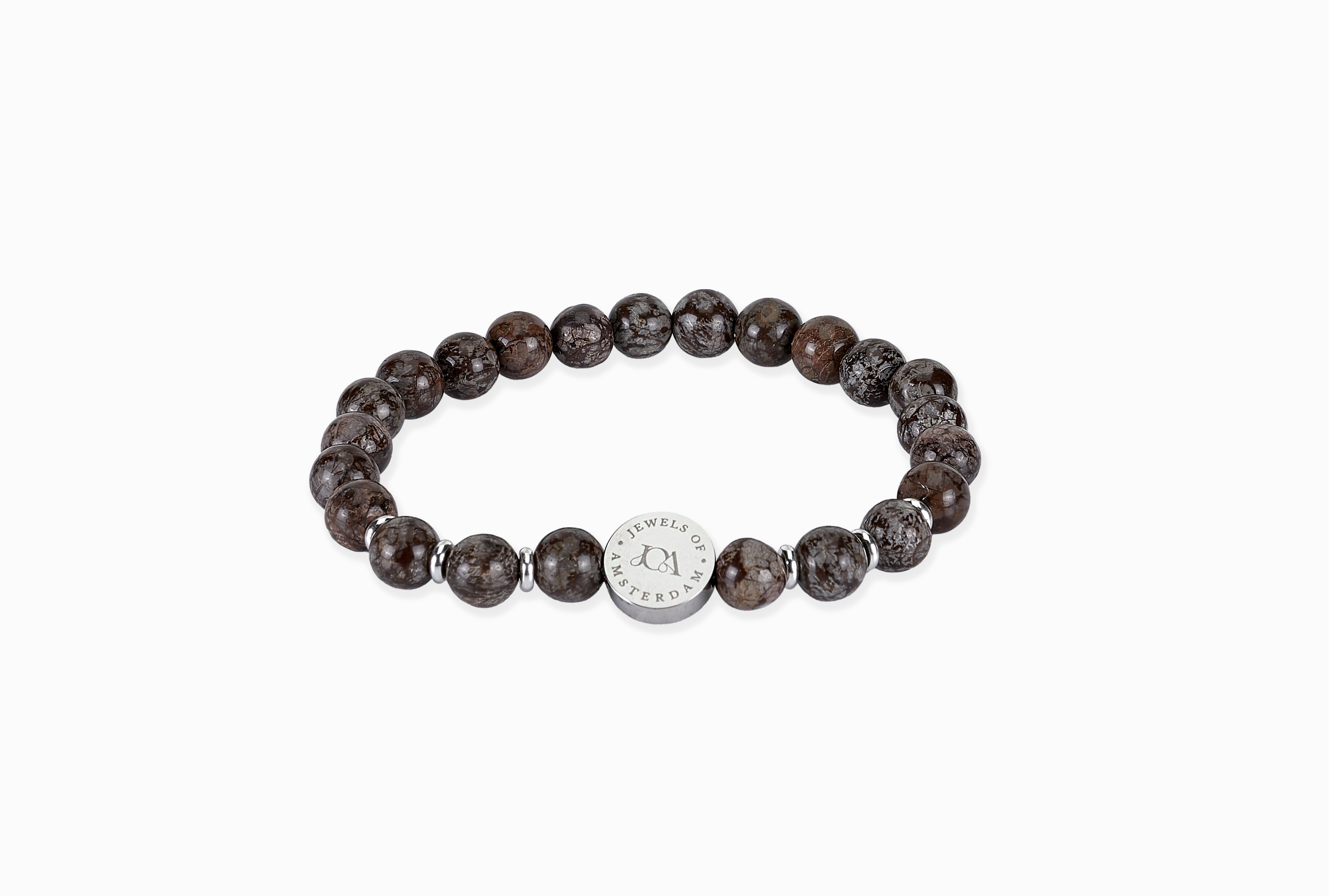 Obsidiaan armband - 6mm