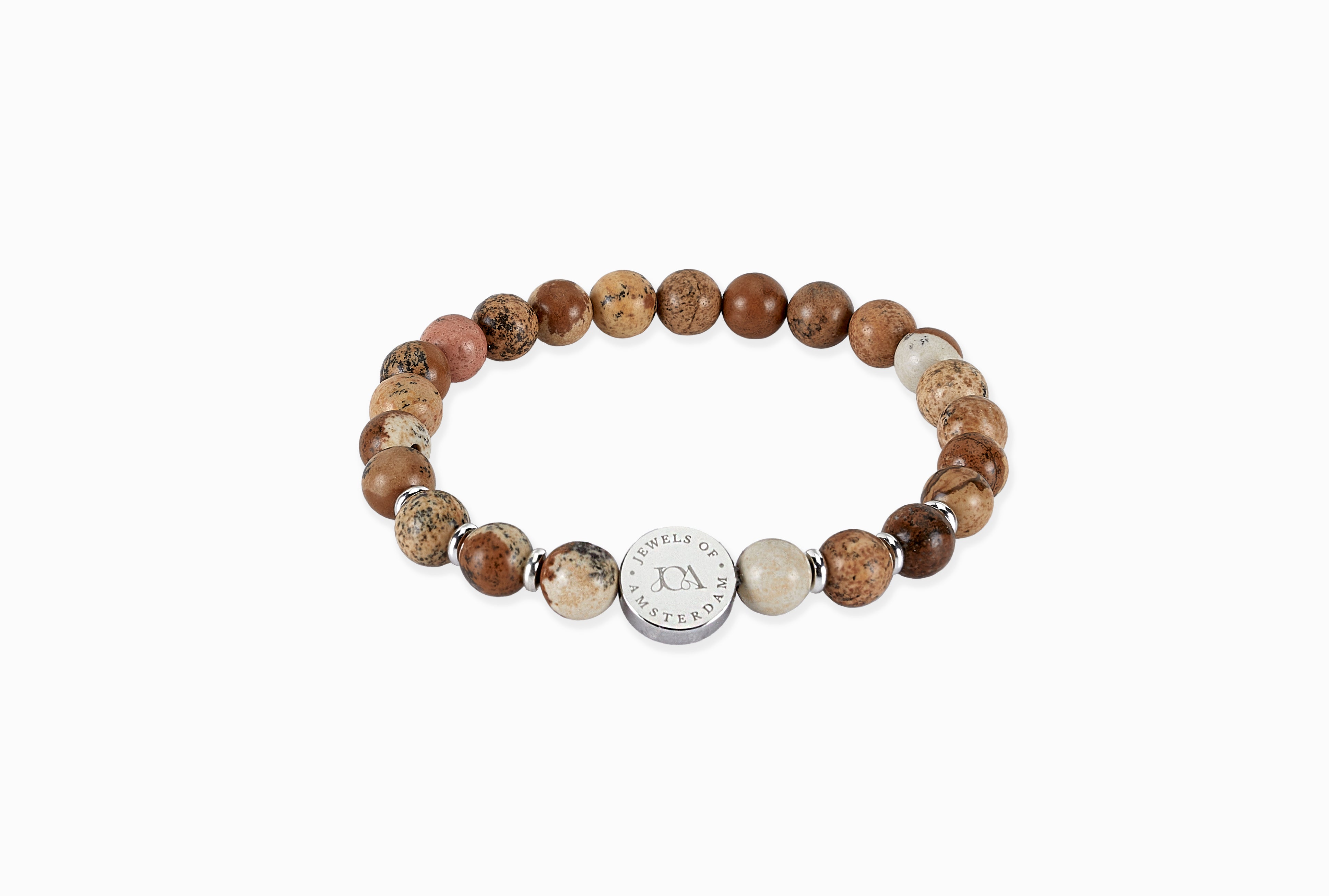 Unakite armband - 6mm