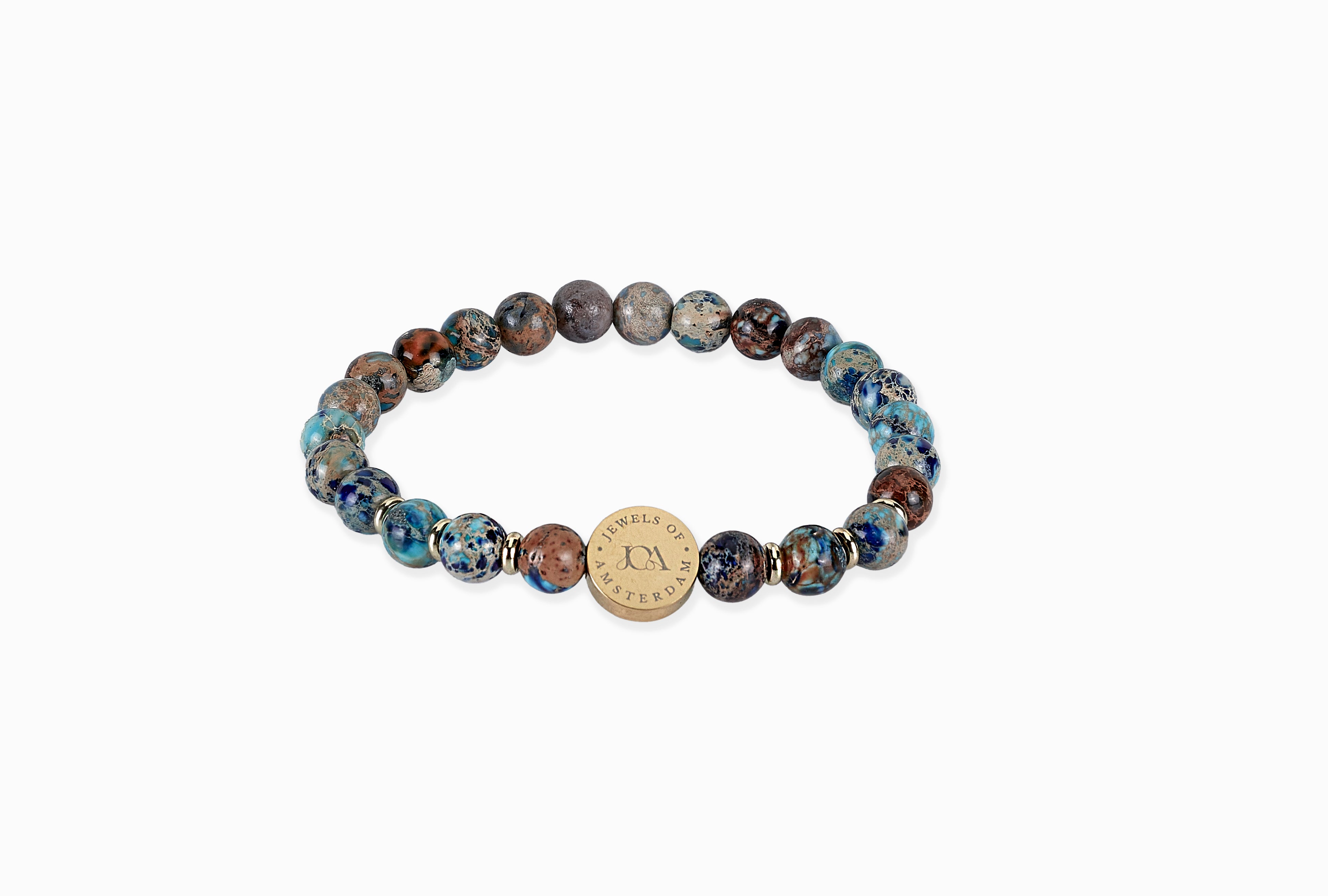 Unakite armband - 6mm