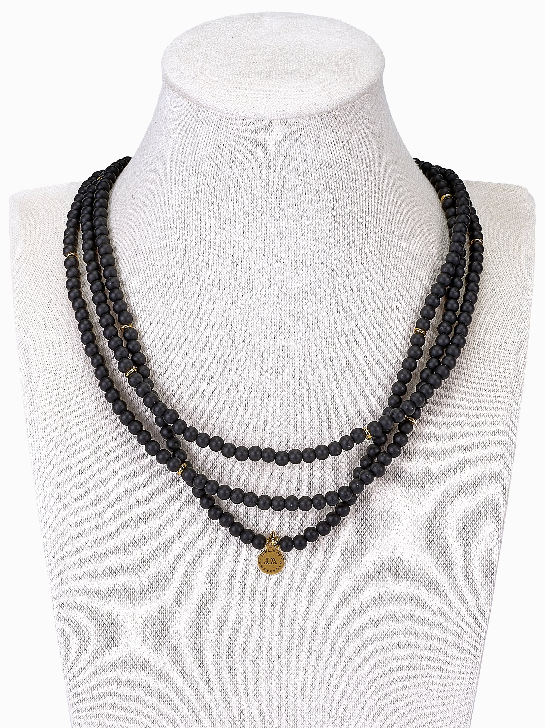 Oceaan Jaspis Ketting 4mm
