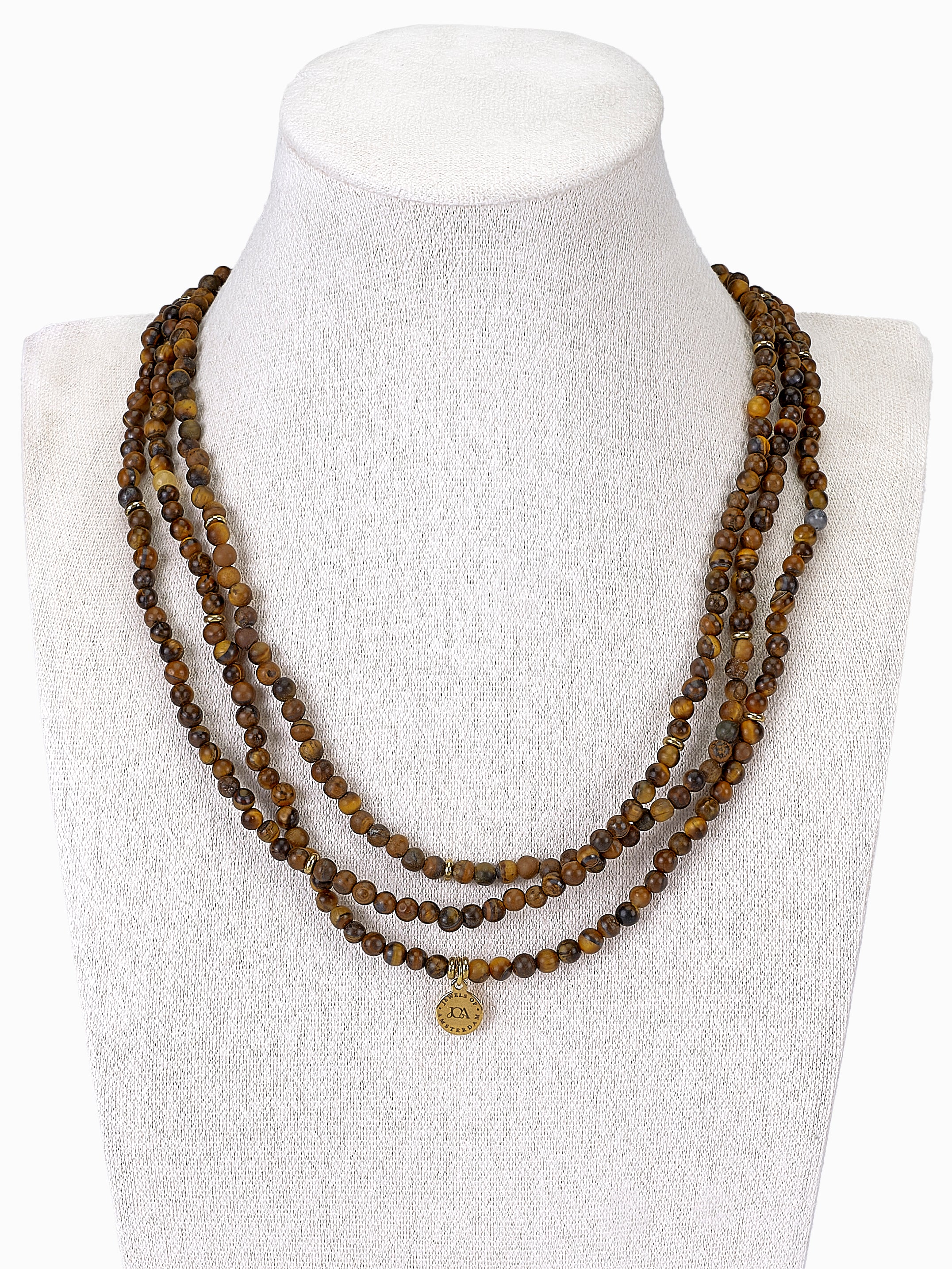 Groen malachiet ketting - 4mm