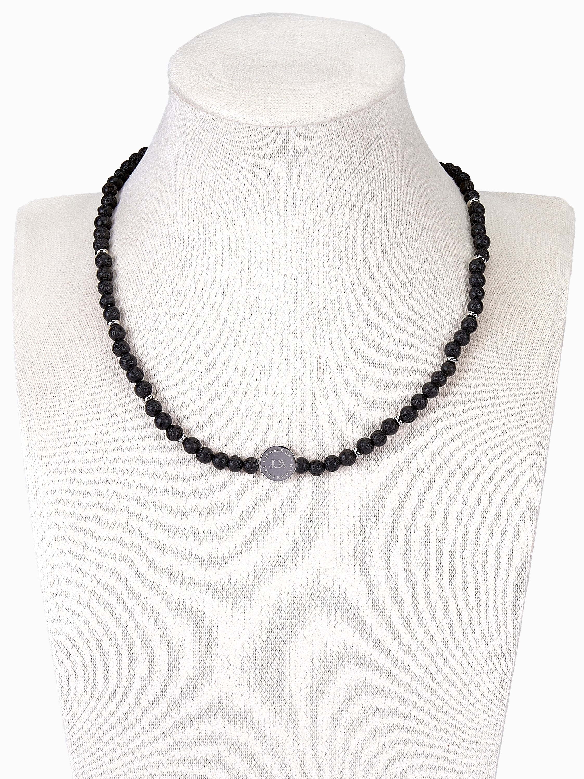 Oceaan Jaspis Ketting 4mm