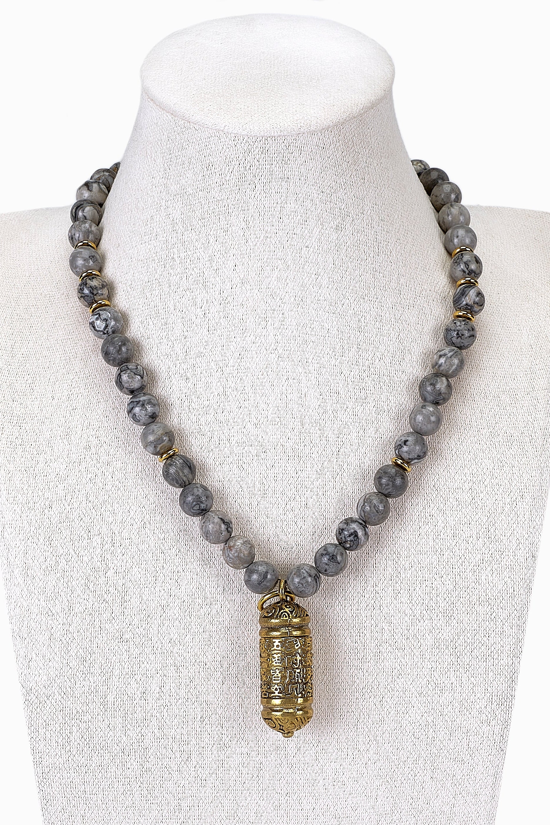 Map Jaspis Festival ketting