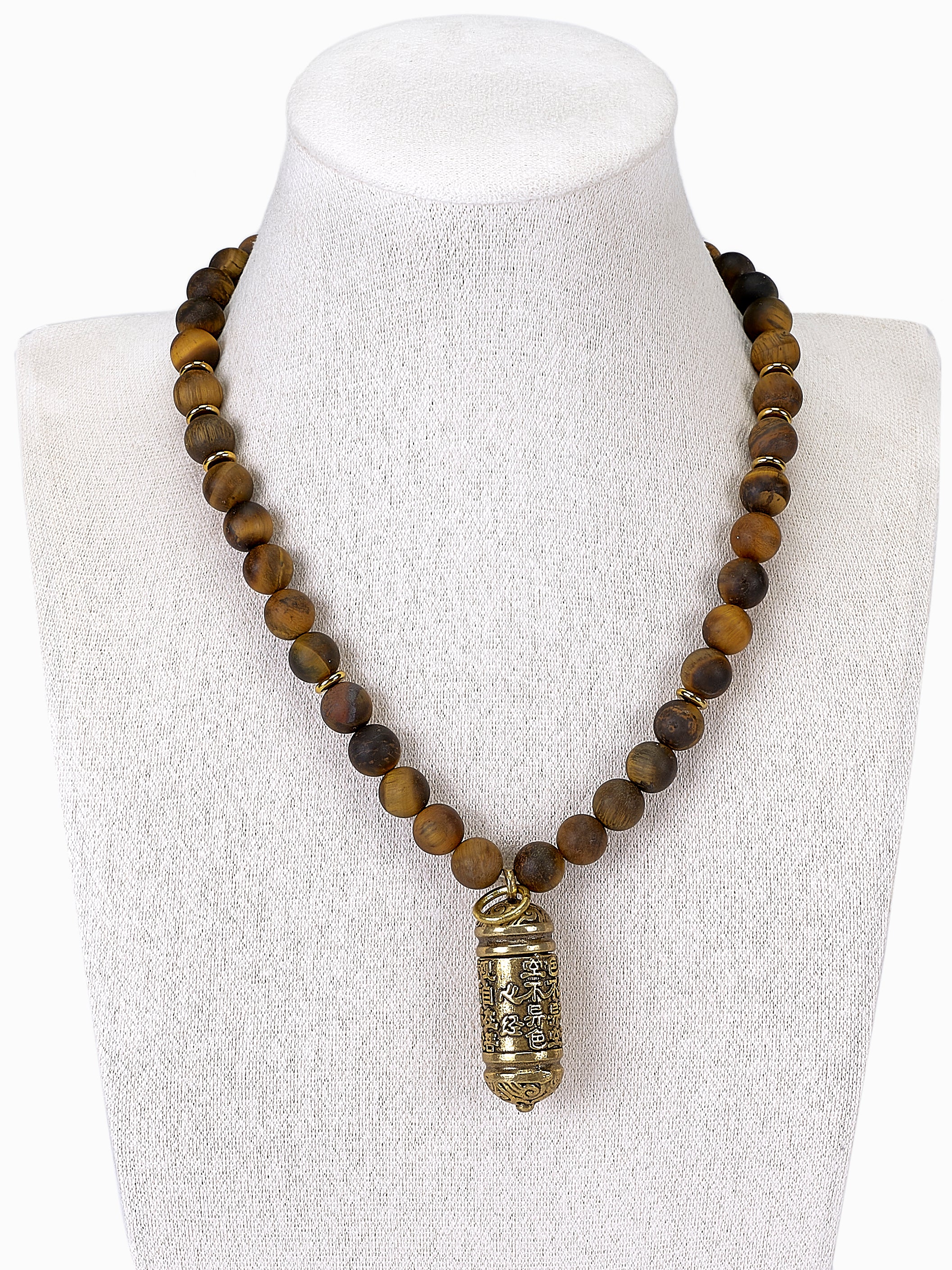 Indian Agaat Festival ketting