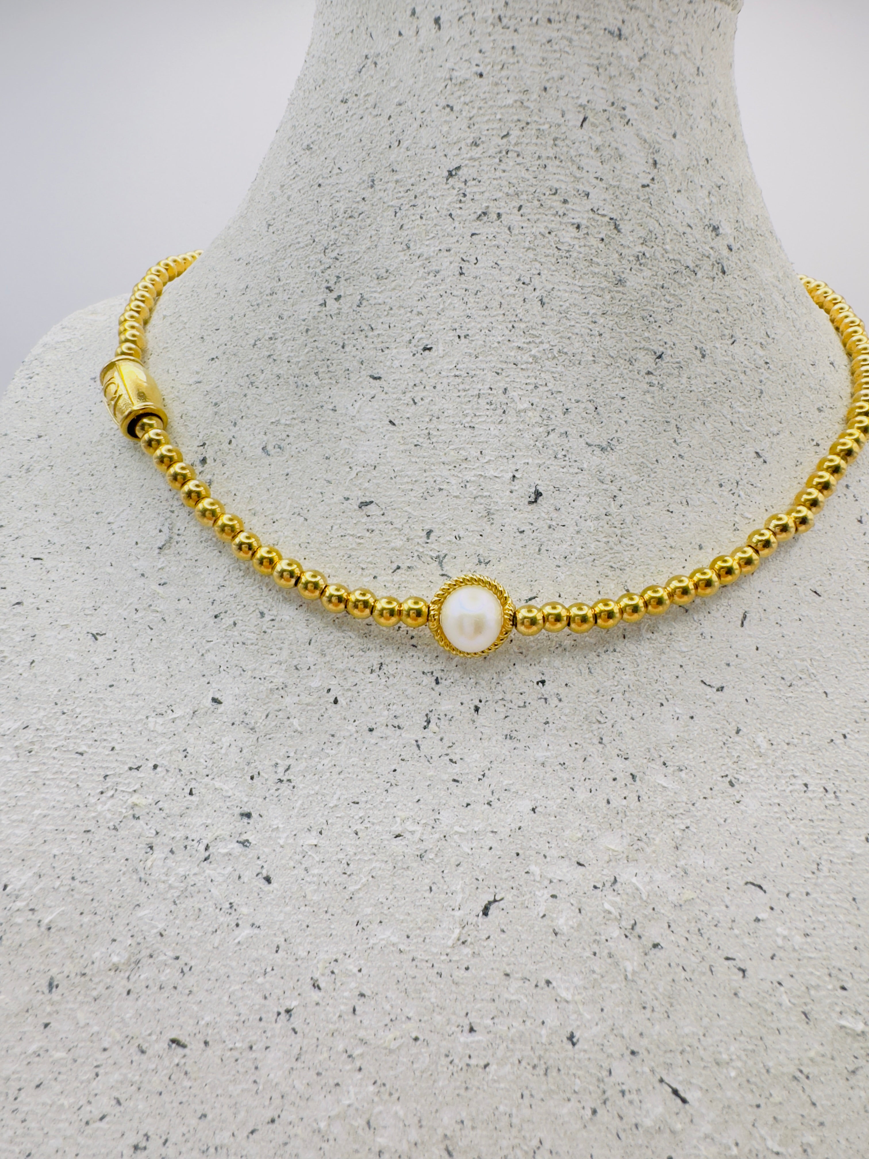 Pearl Gold Necklace