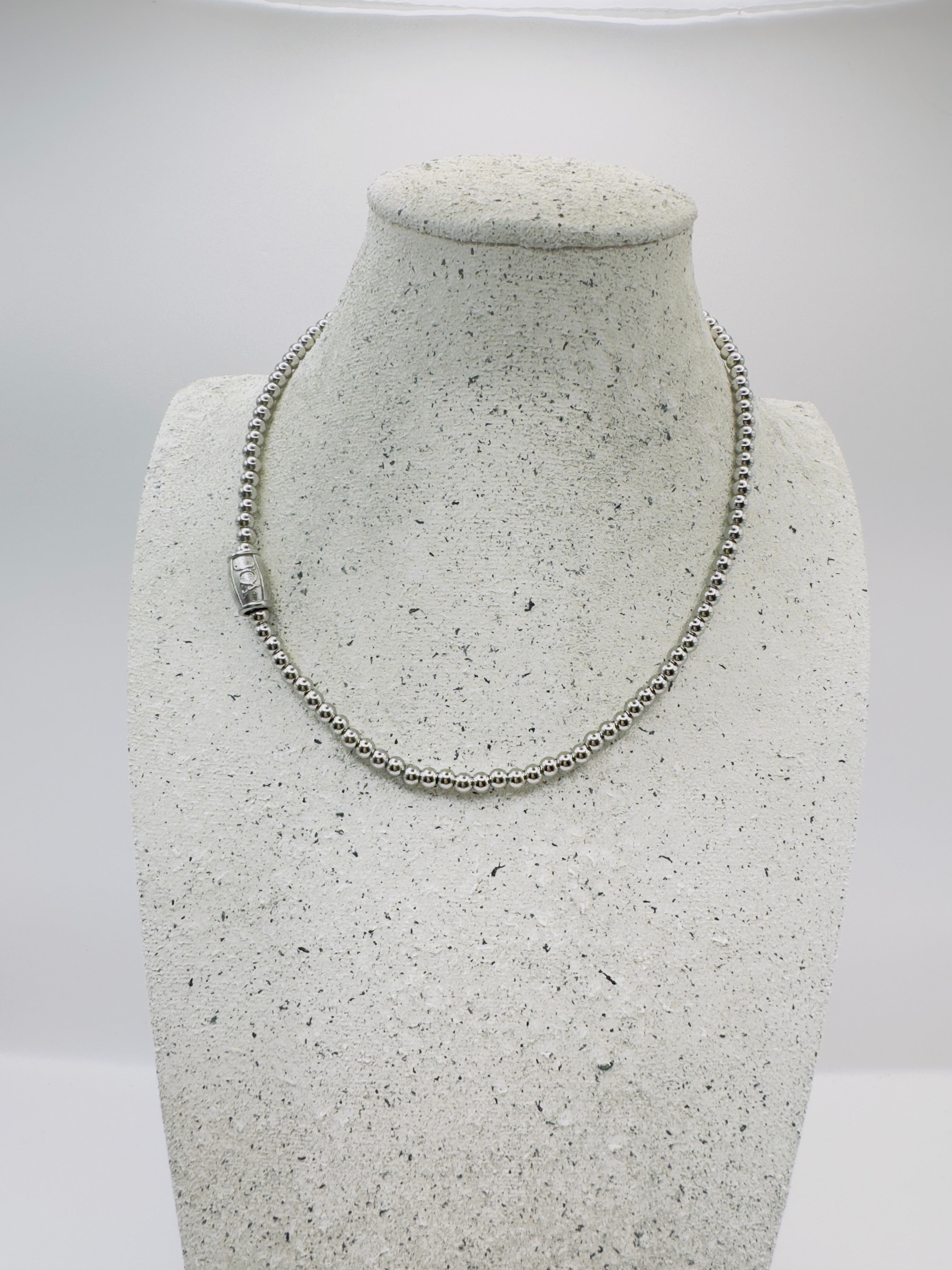 Core necklace - Silver 4mm