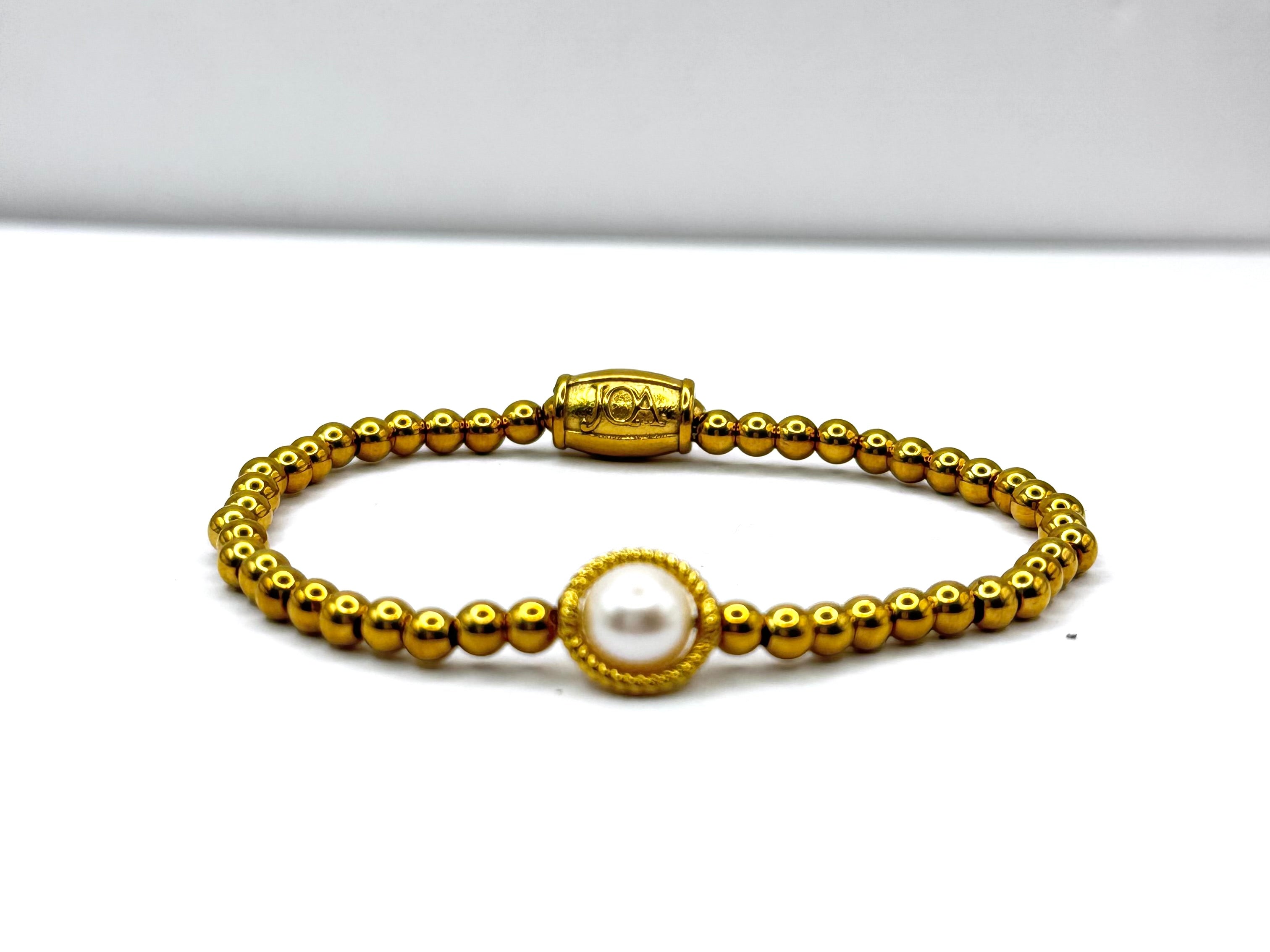 Pearl Silver bracelet