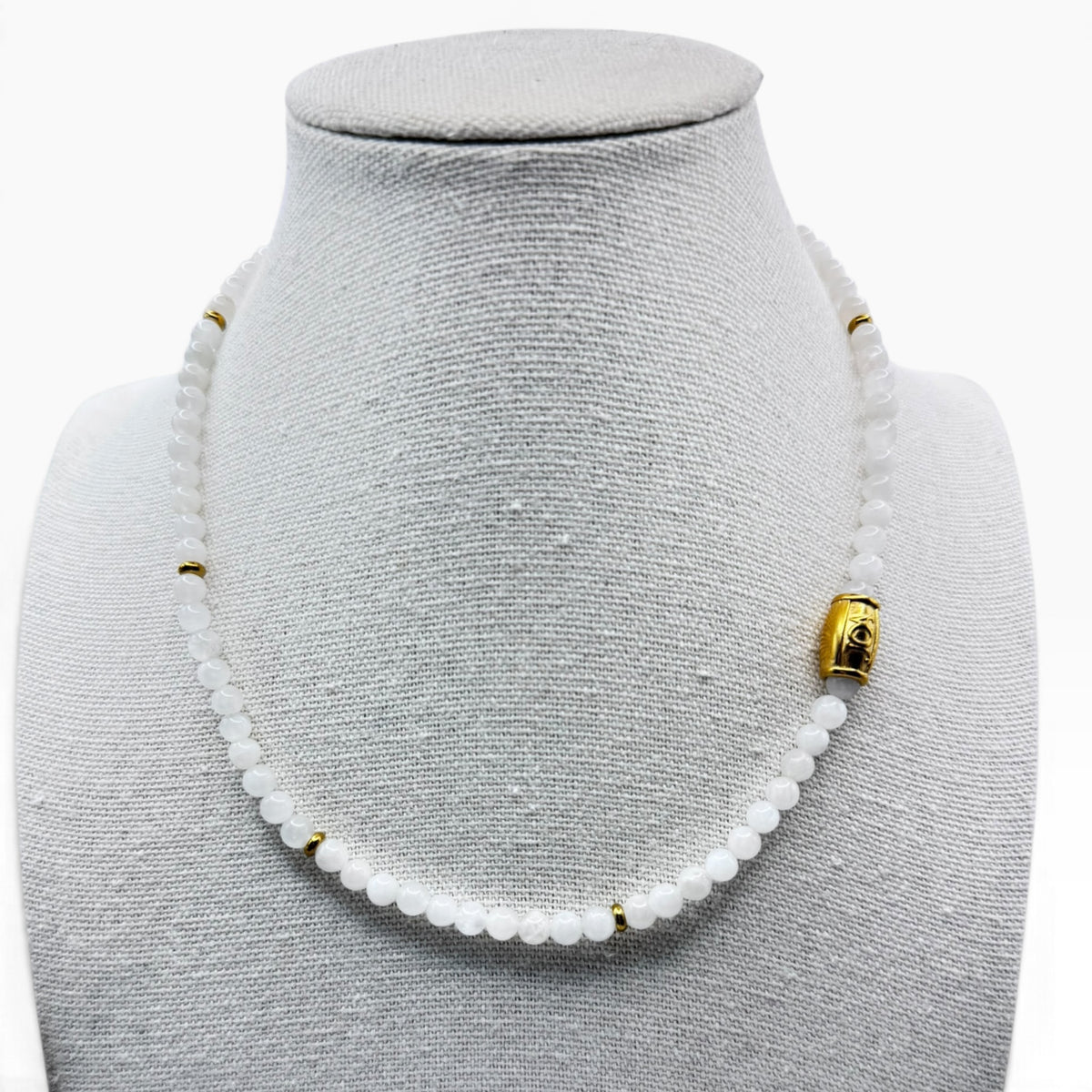 Maansteen ketting 4mm