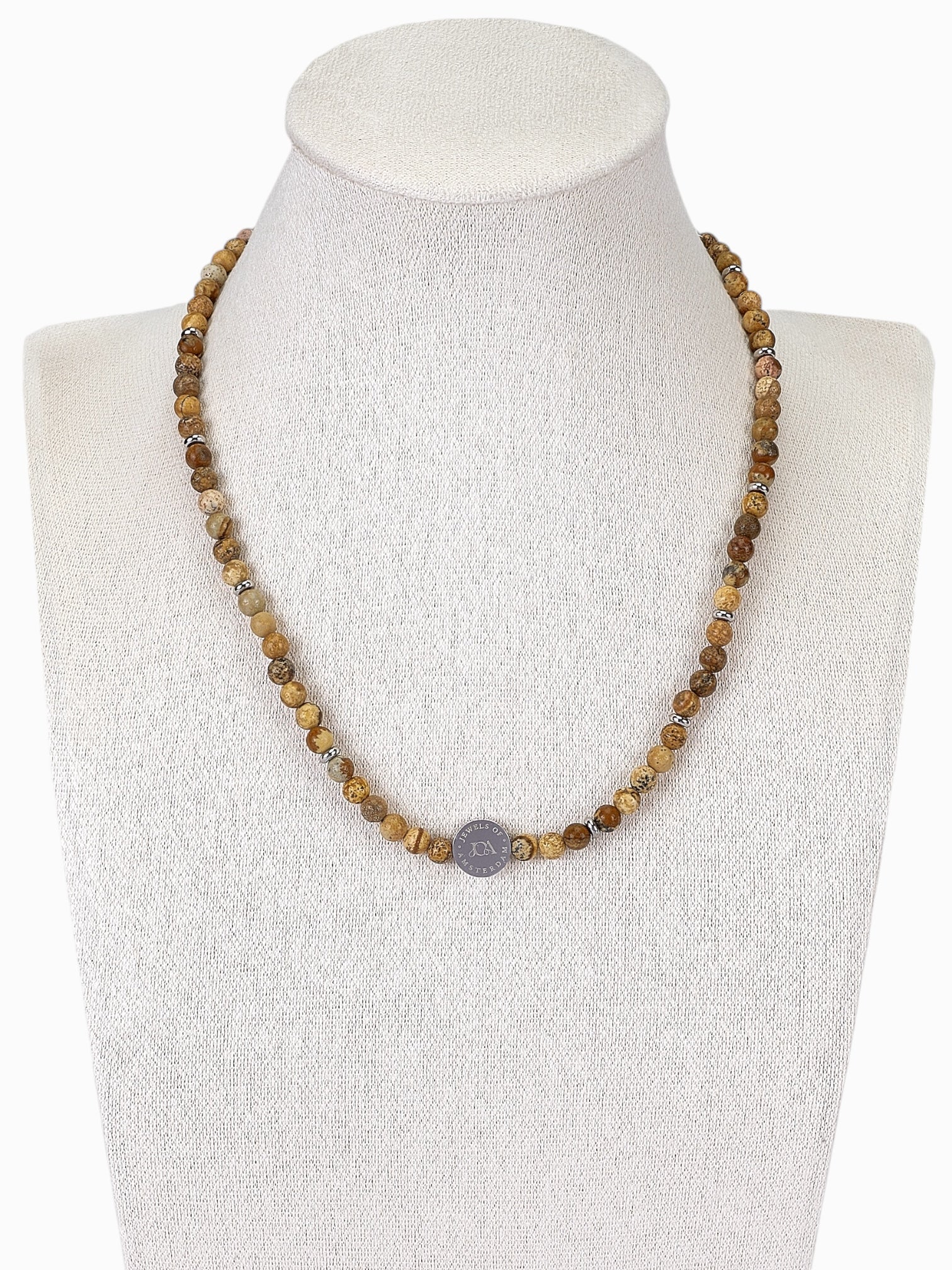 Groen malachiet ketting - 4mm
