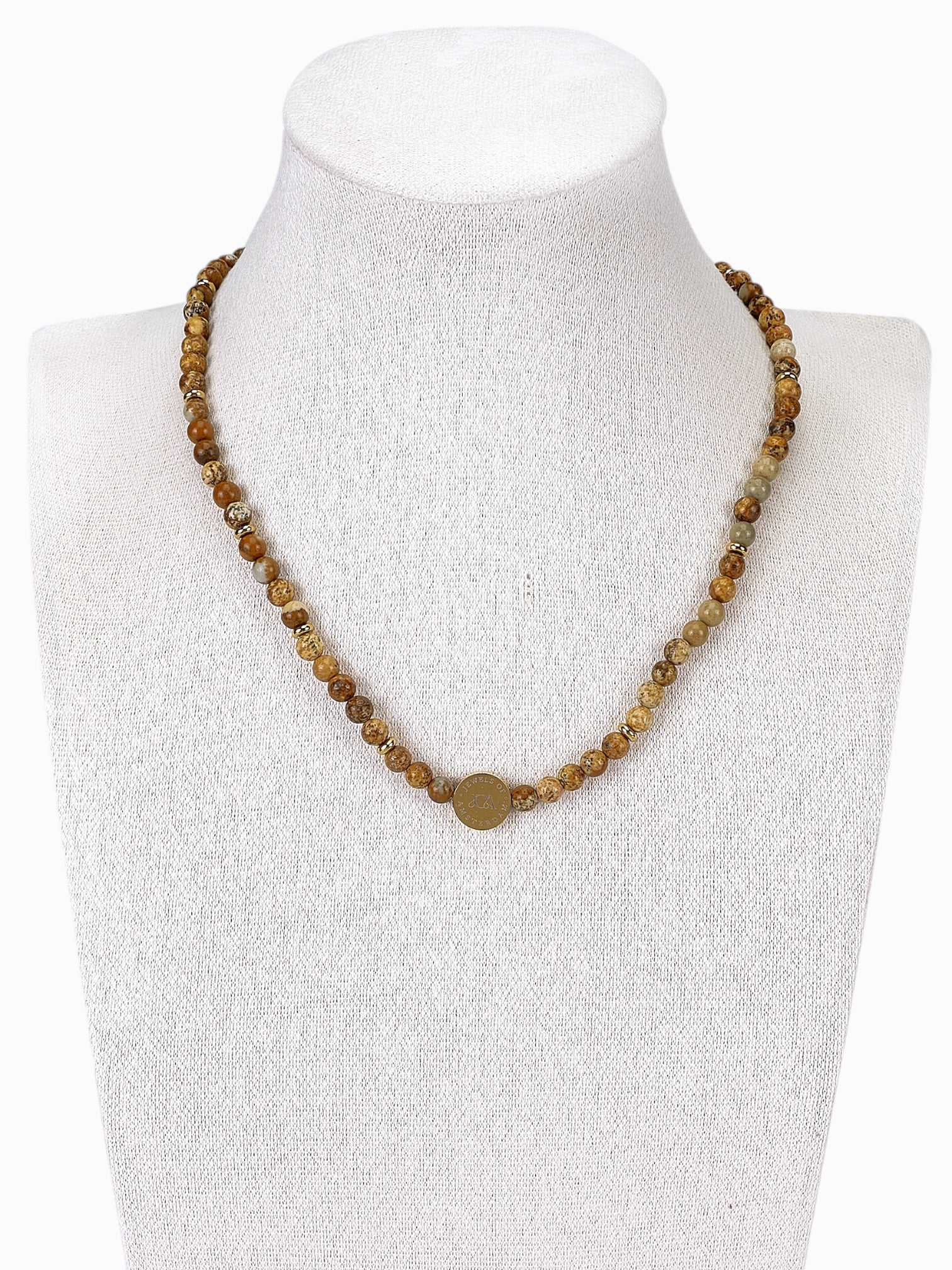 Groen malachiet ketting - 4mm