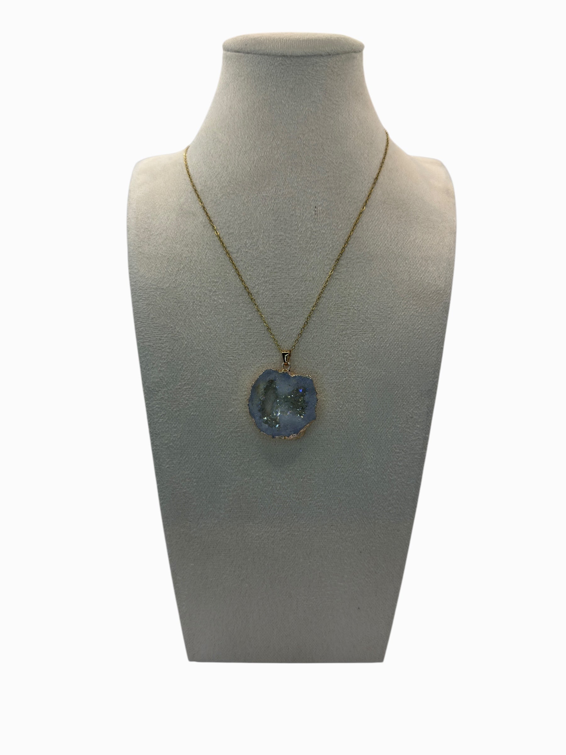 Paars Agaat ketting