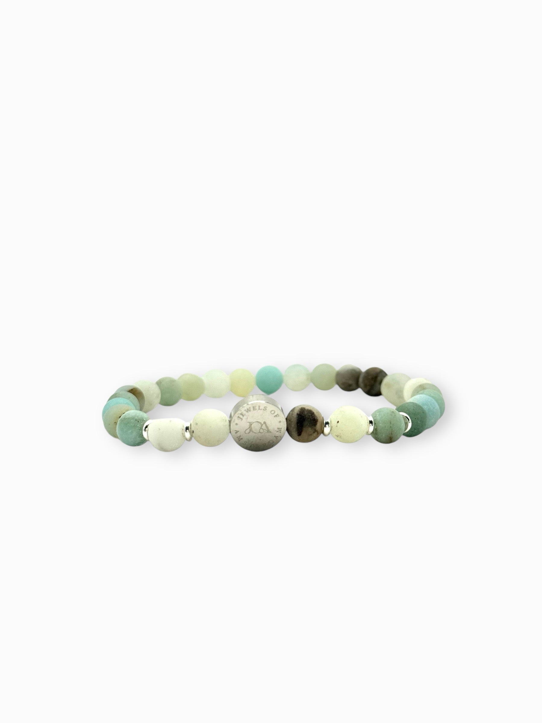 Amazoniet armband - 6mm