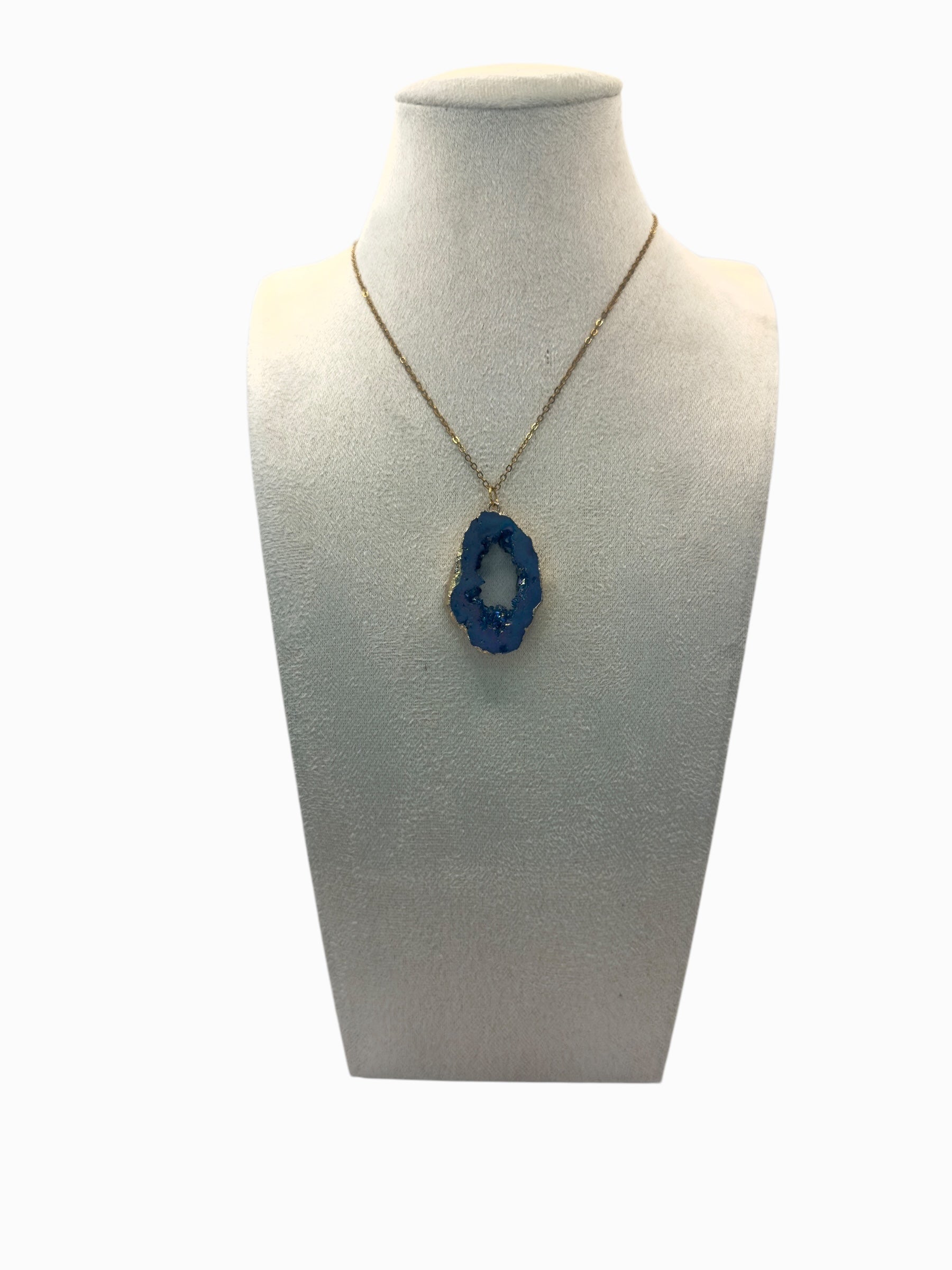 Paars Agaat ketting