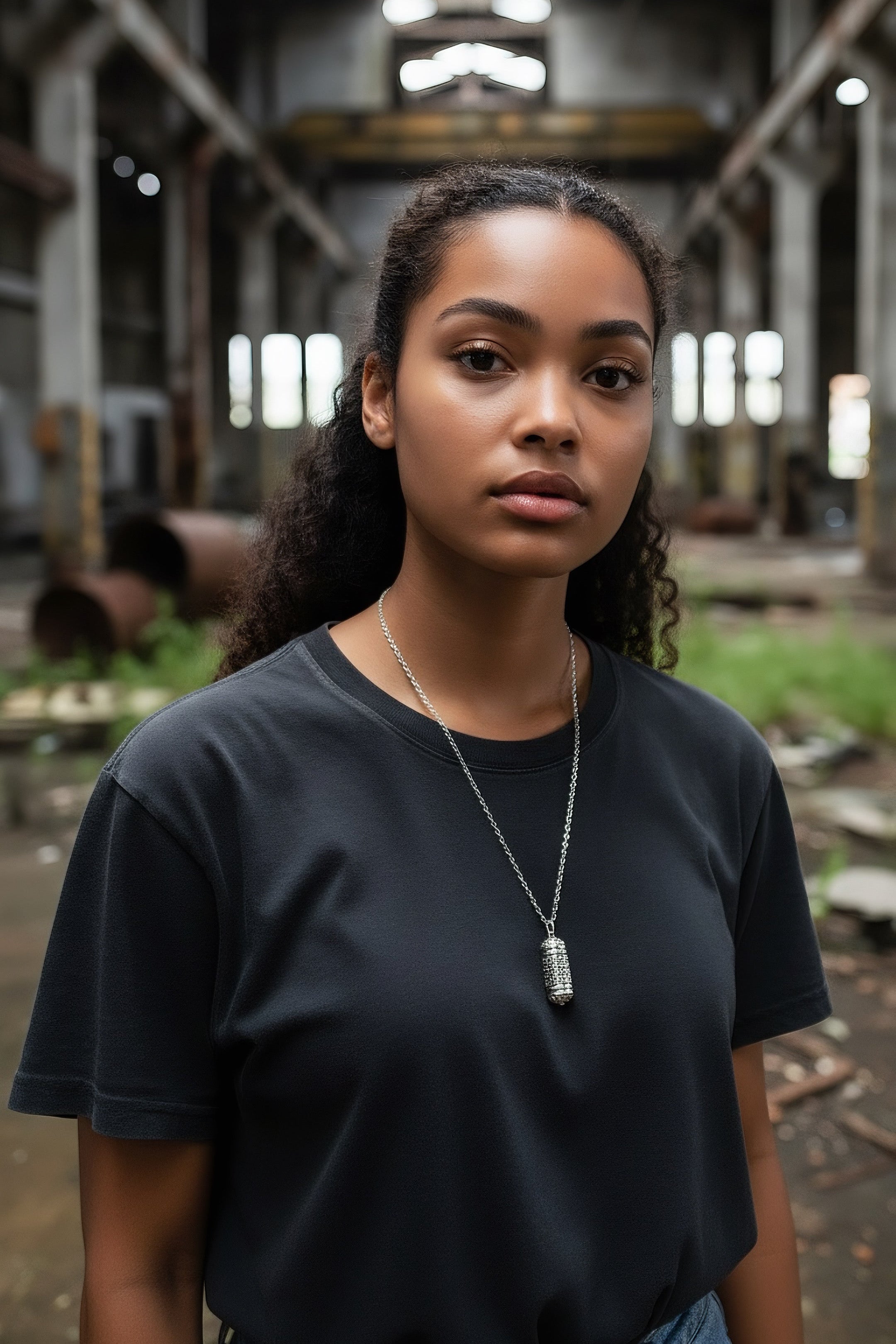 zilveren festival ketting