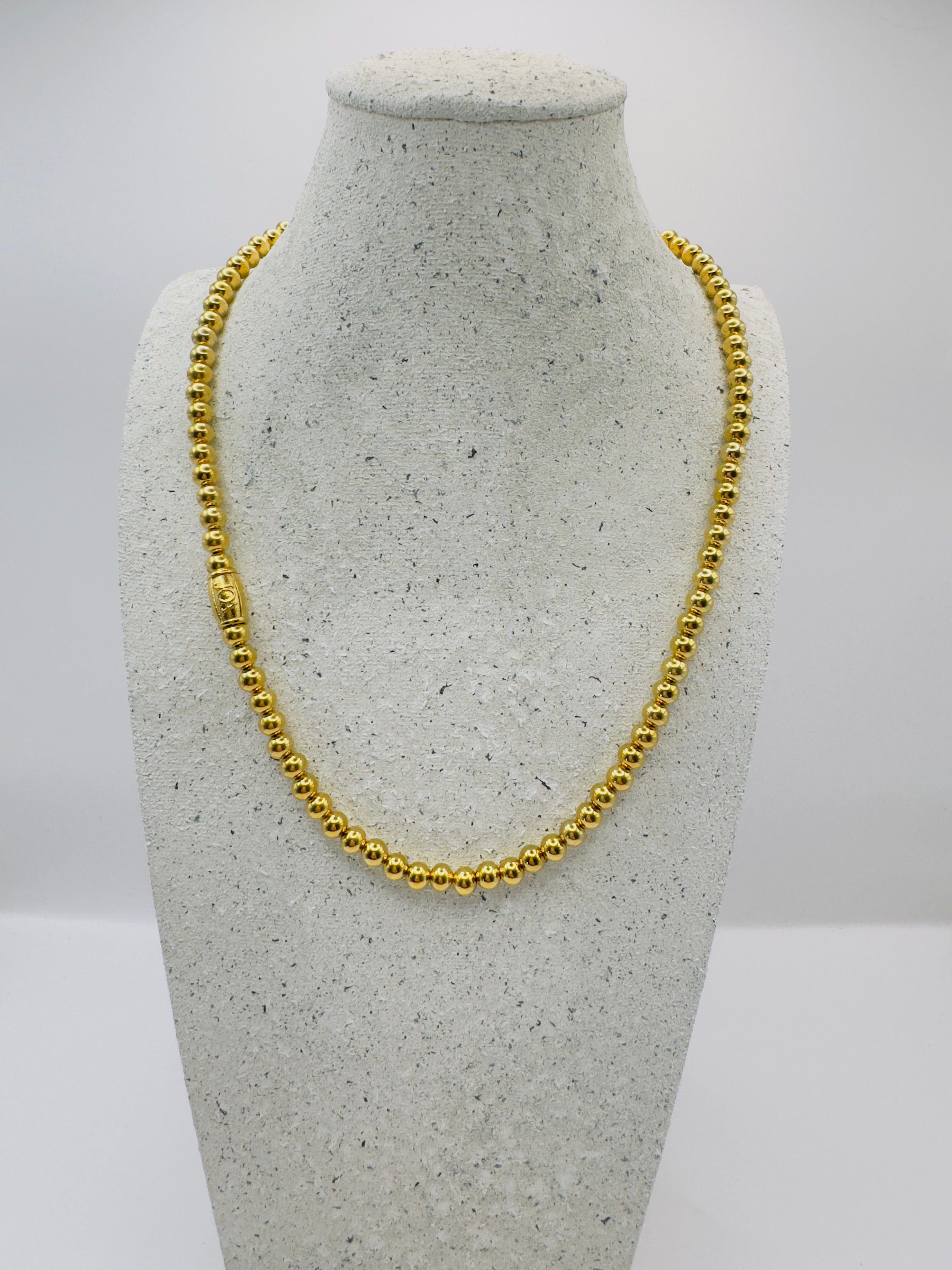Dames goud stainless steel ketting