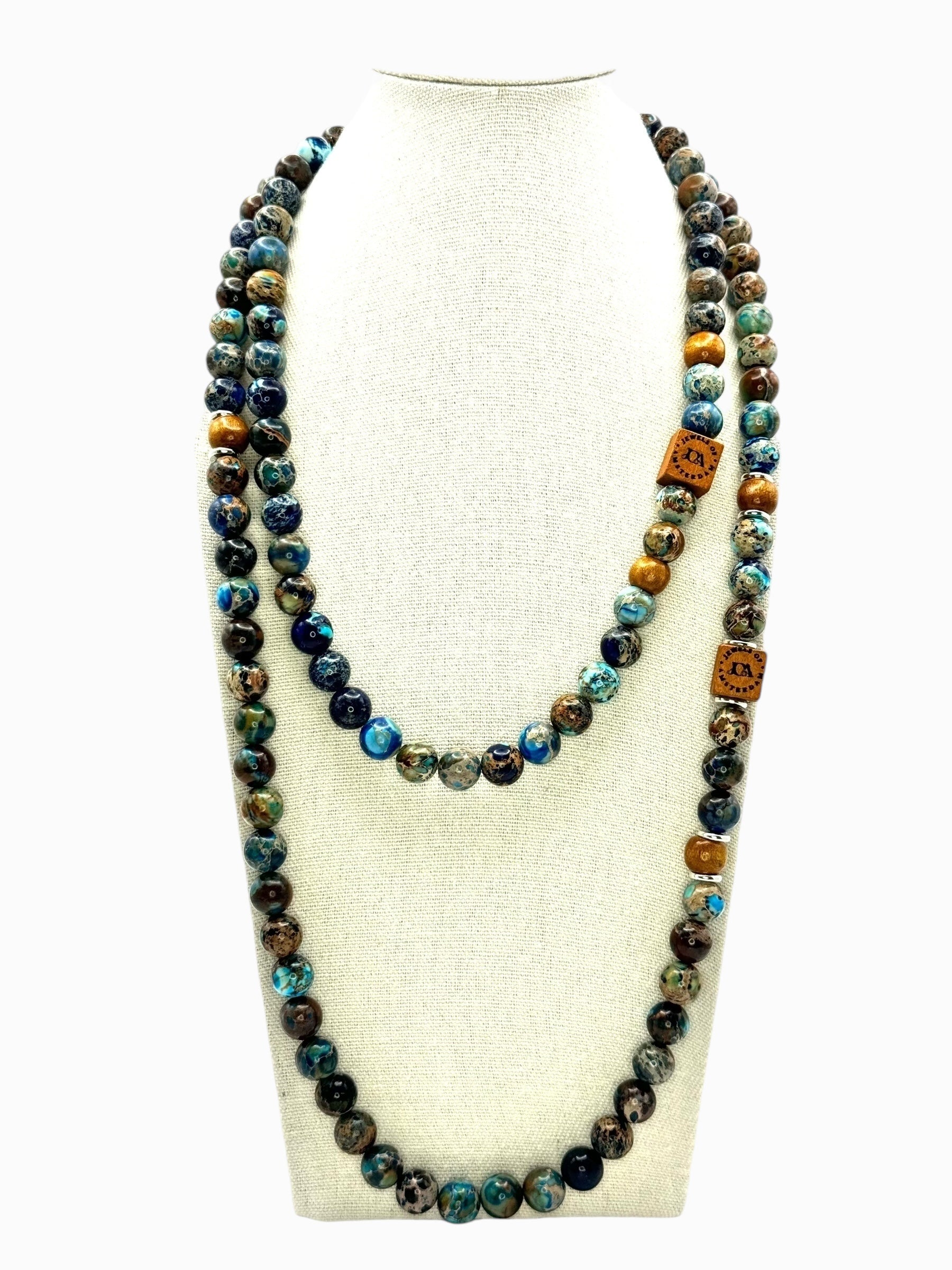 Picasso Jaspis ketting - 10mm