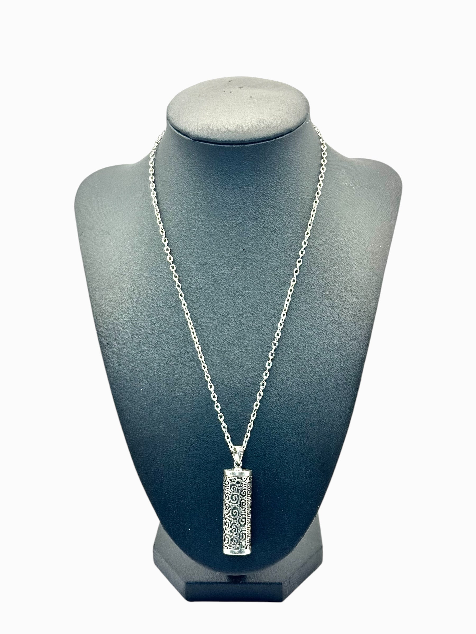 Zilveren festival ketting