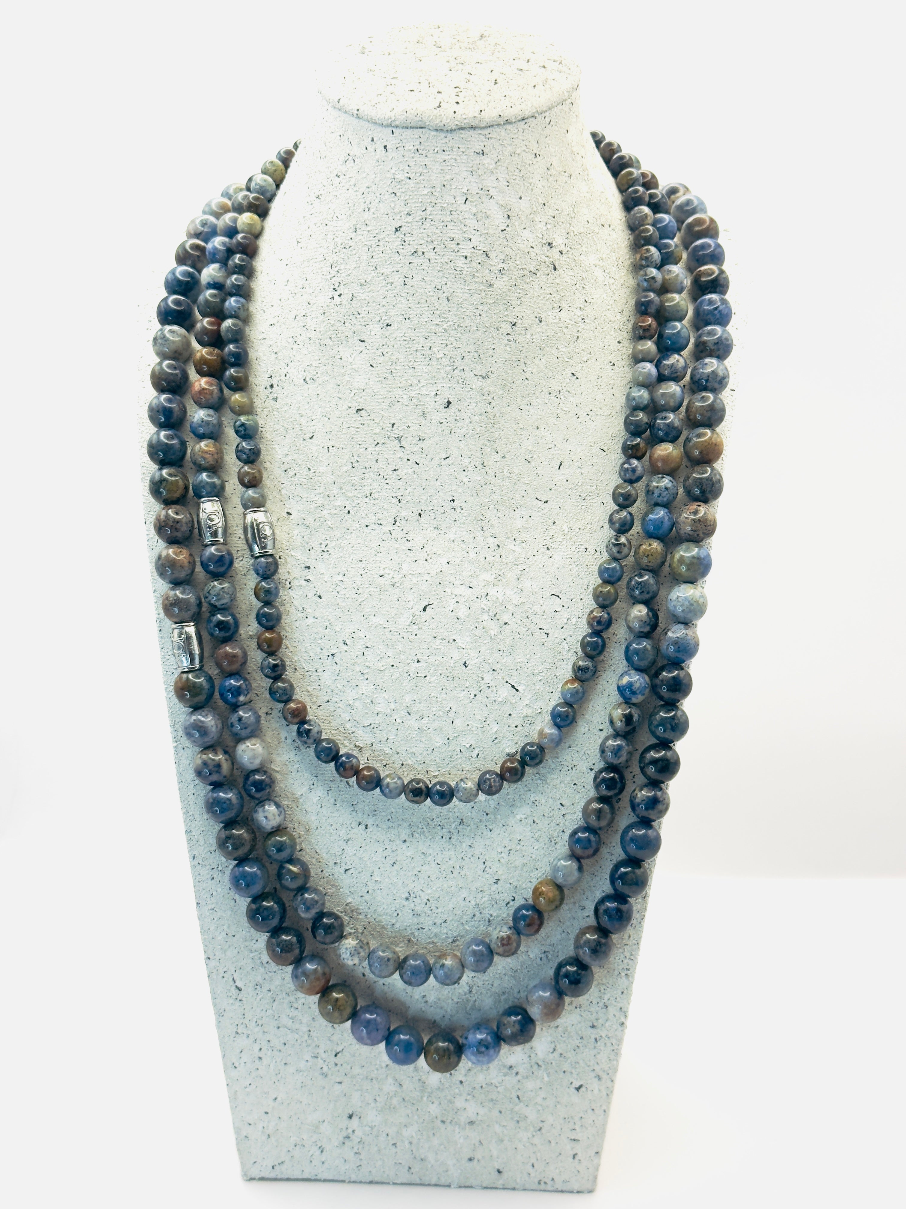 sodaliet edelsteen sieraden set