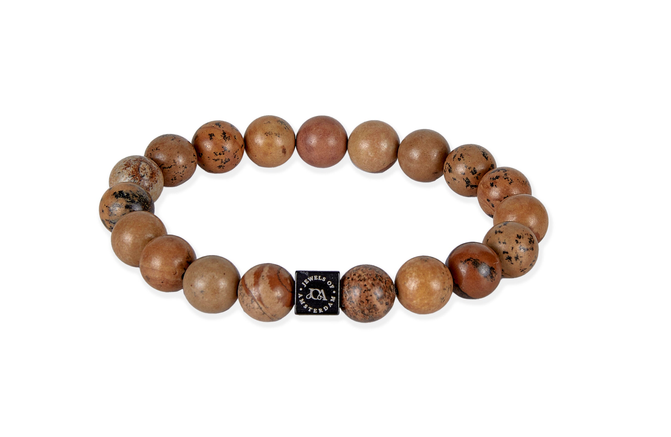 heren picture jaspis edelsteen armband