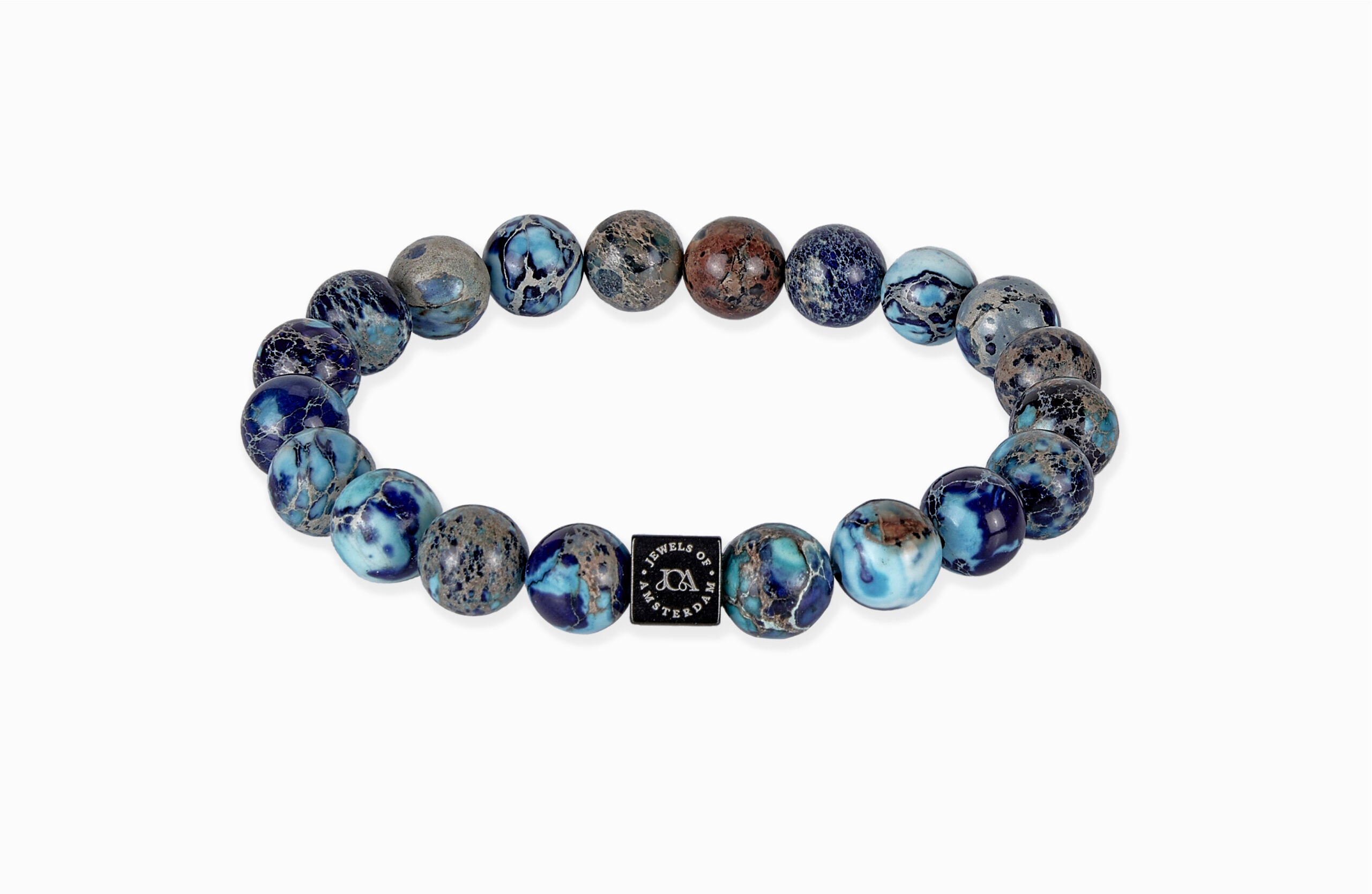 heren oceaan jaspis edelsteen armband
