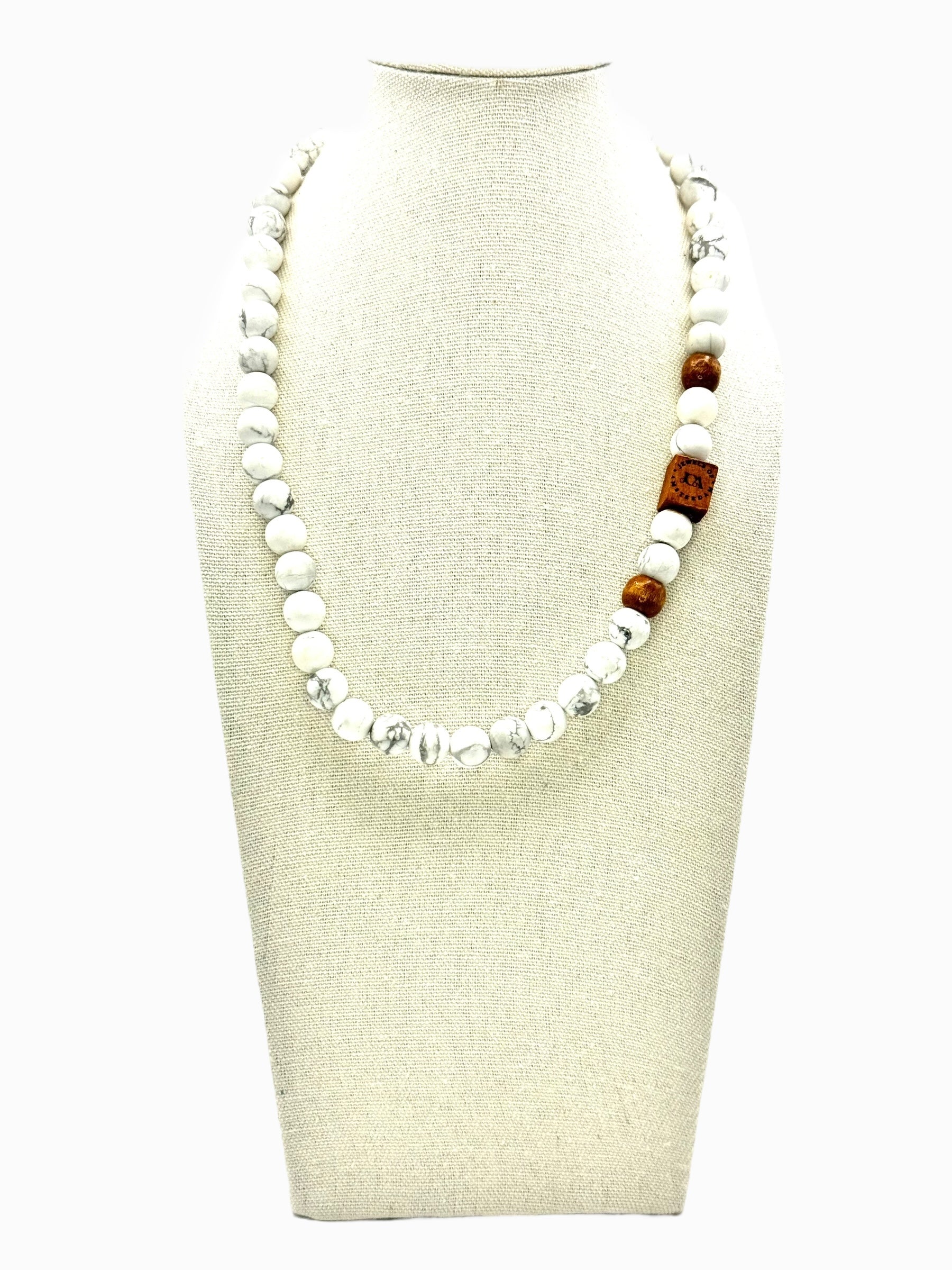 howliet edelsteen ketting kort