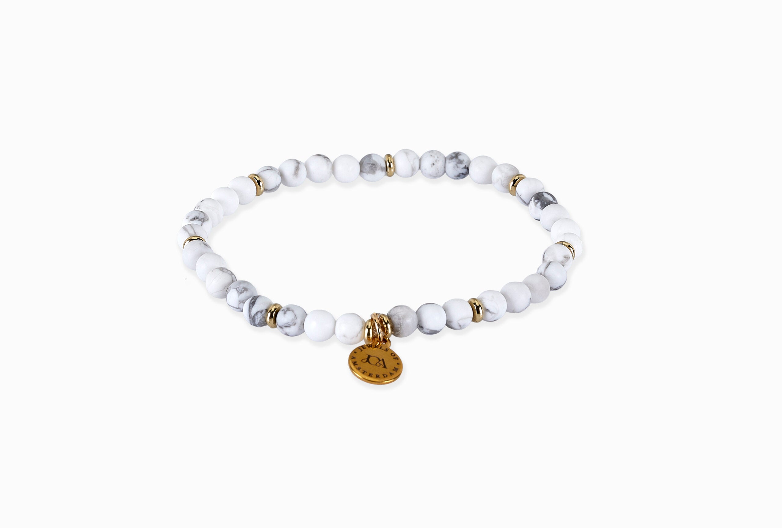 subtiel dames howliet edelsteen armband