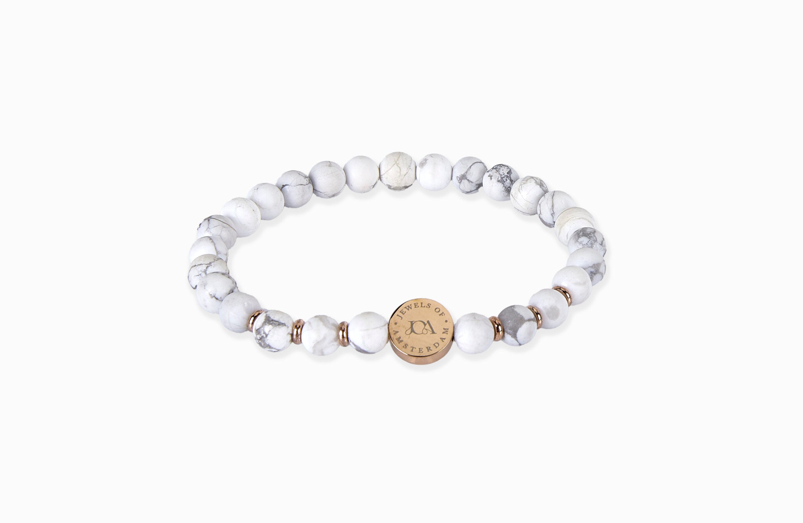 howliet edelsteen armband rose goud