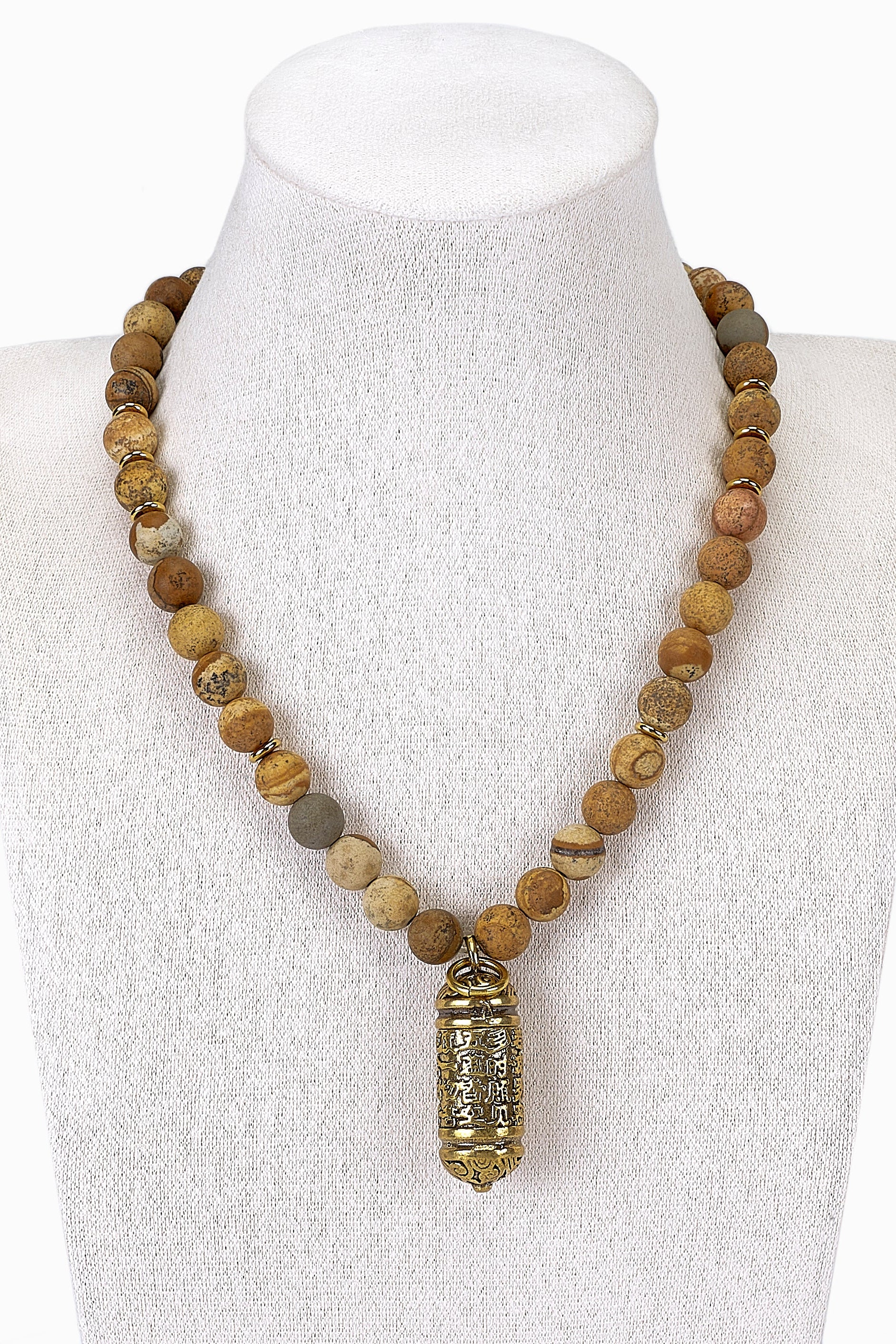 Map Jaspis Festival ketting