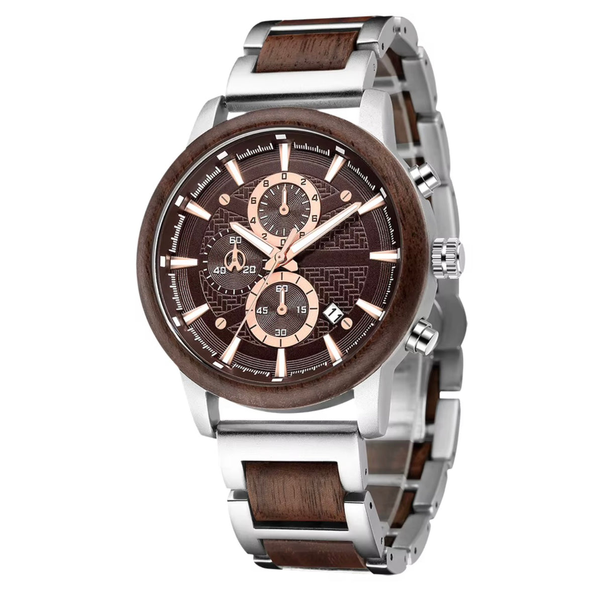 horloge walnoot hout