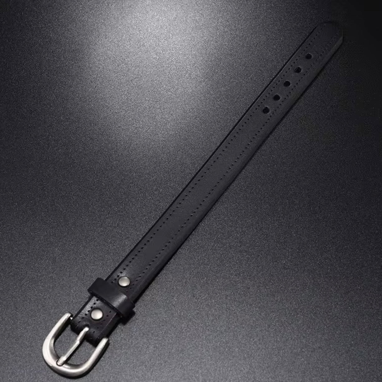 Lederen Armband met Gesp