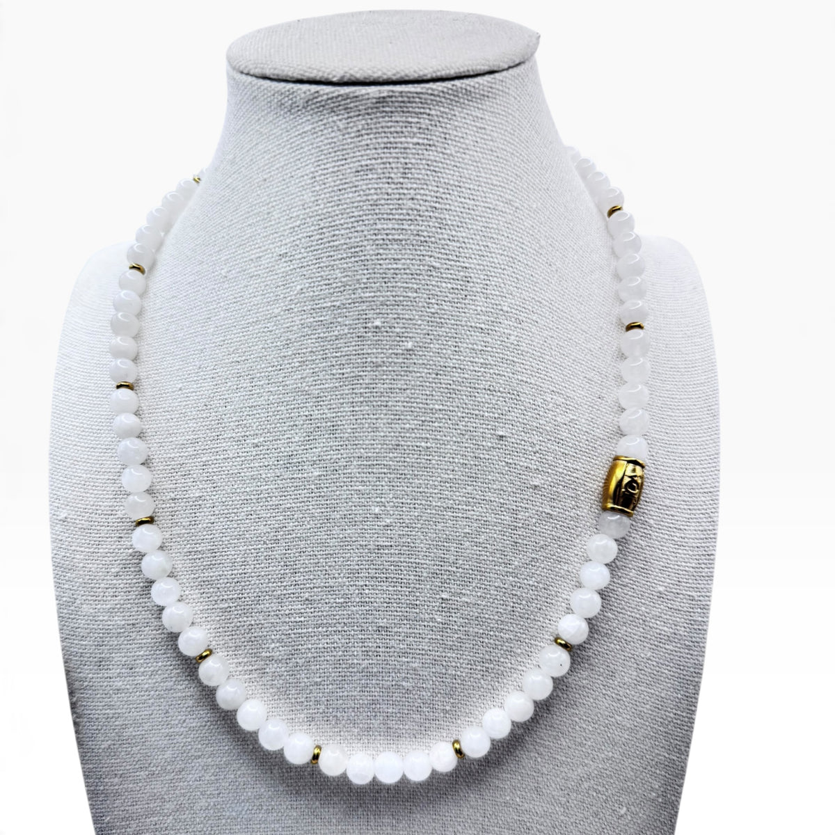 Maansteen Ketting 6mm