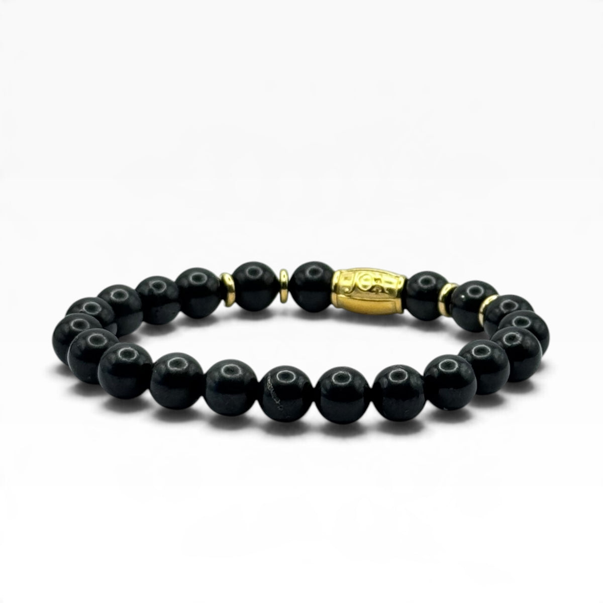 Shungiet armband 8mm