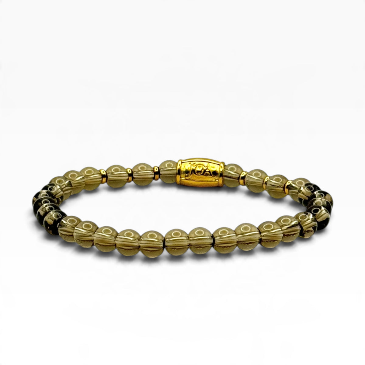 Rookkwarts armband 6mm