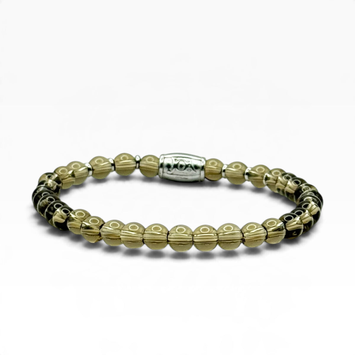 Rookkwarts armband 6mm