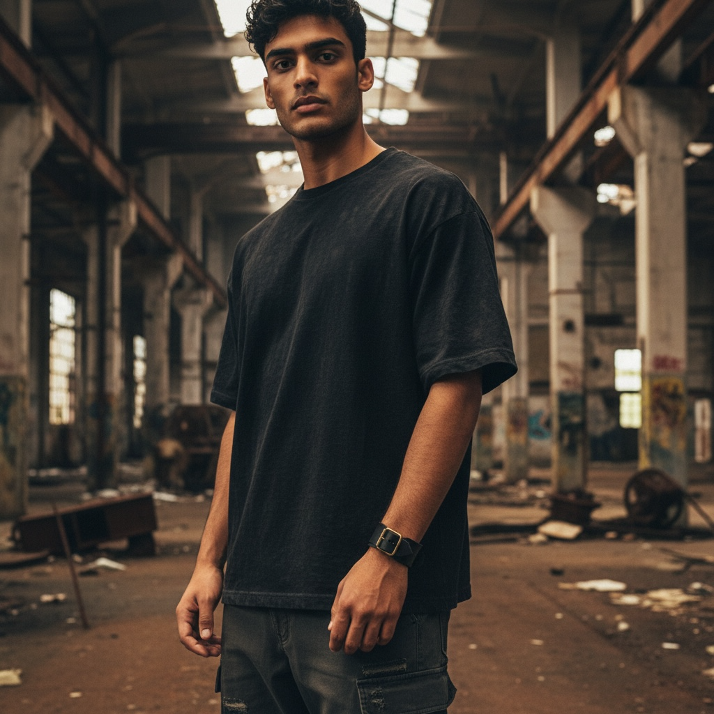 Lederen armband met gesp