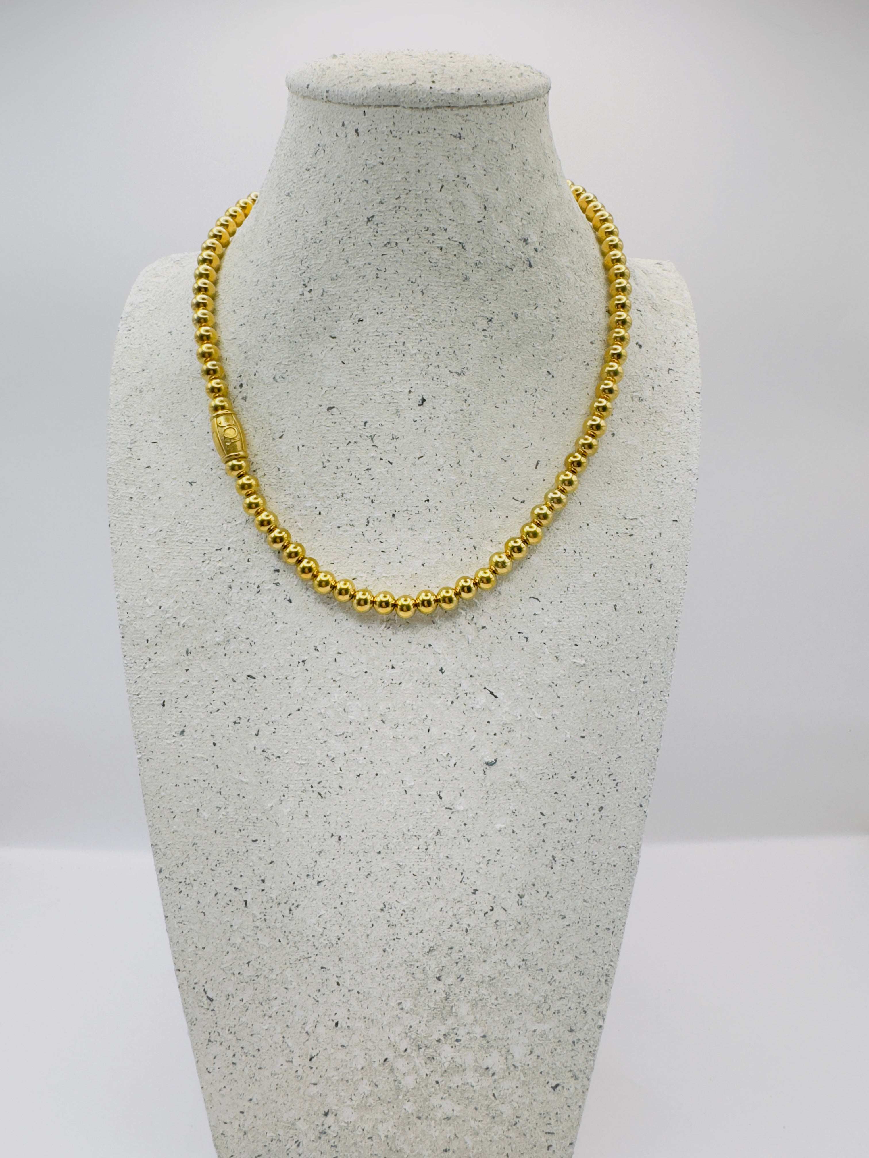 Dames goud stainless steel ketting 