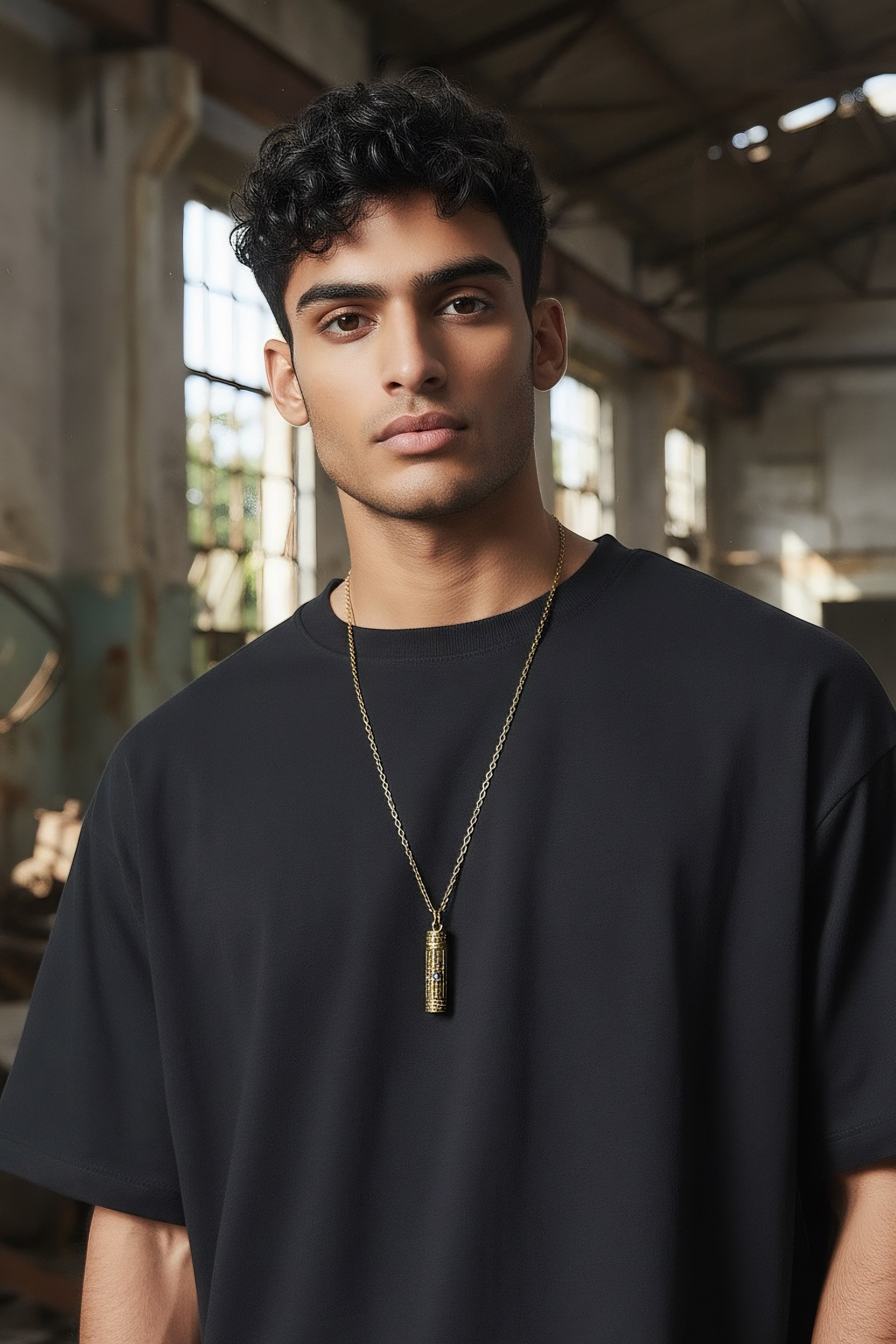gouden festival ketting die je kan opmaken
