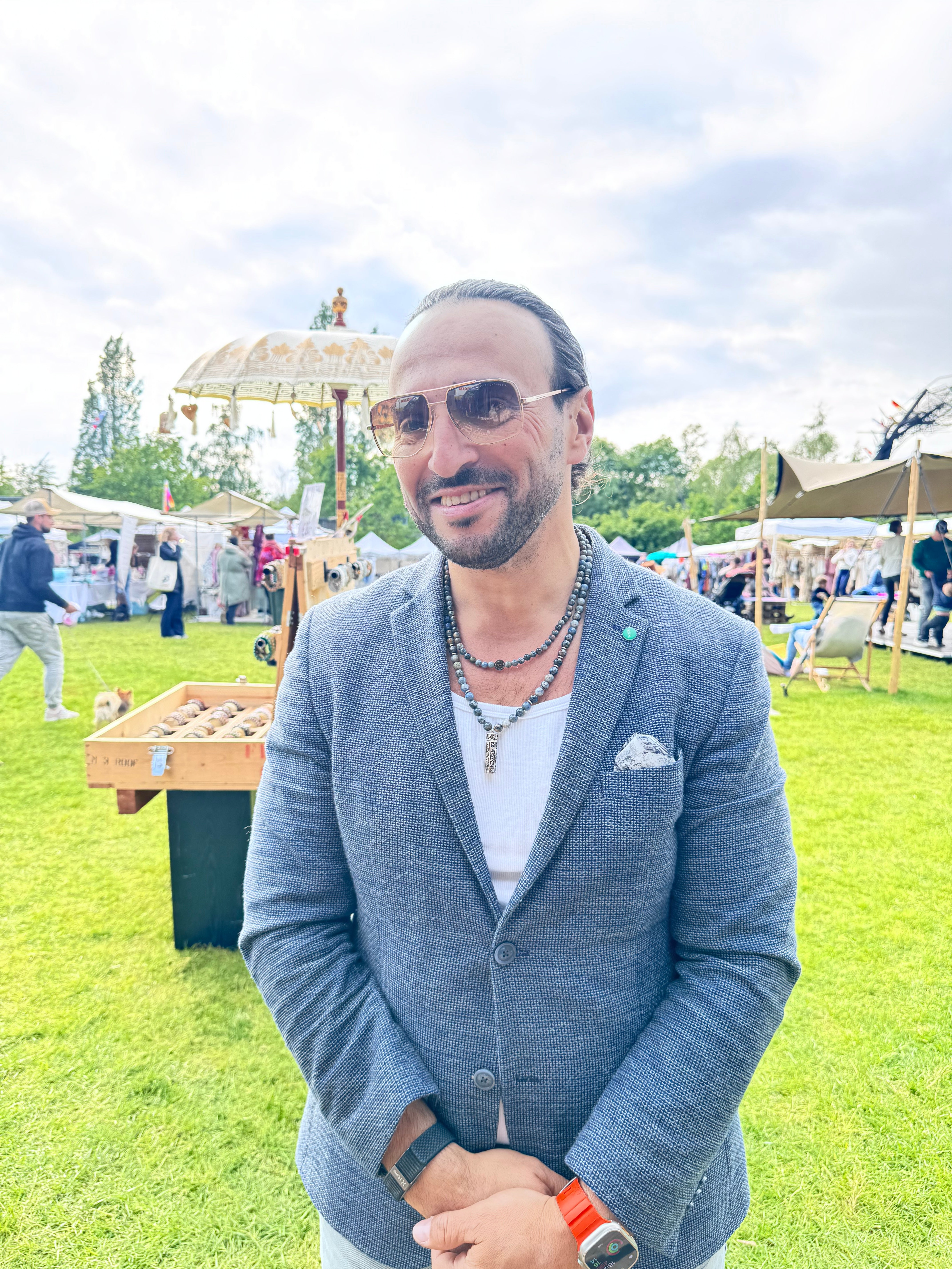 happy customer sodaliet edelsteen heren festival ketting